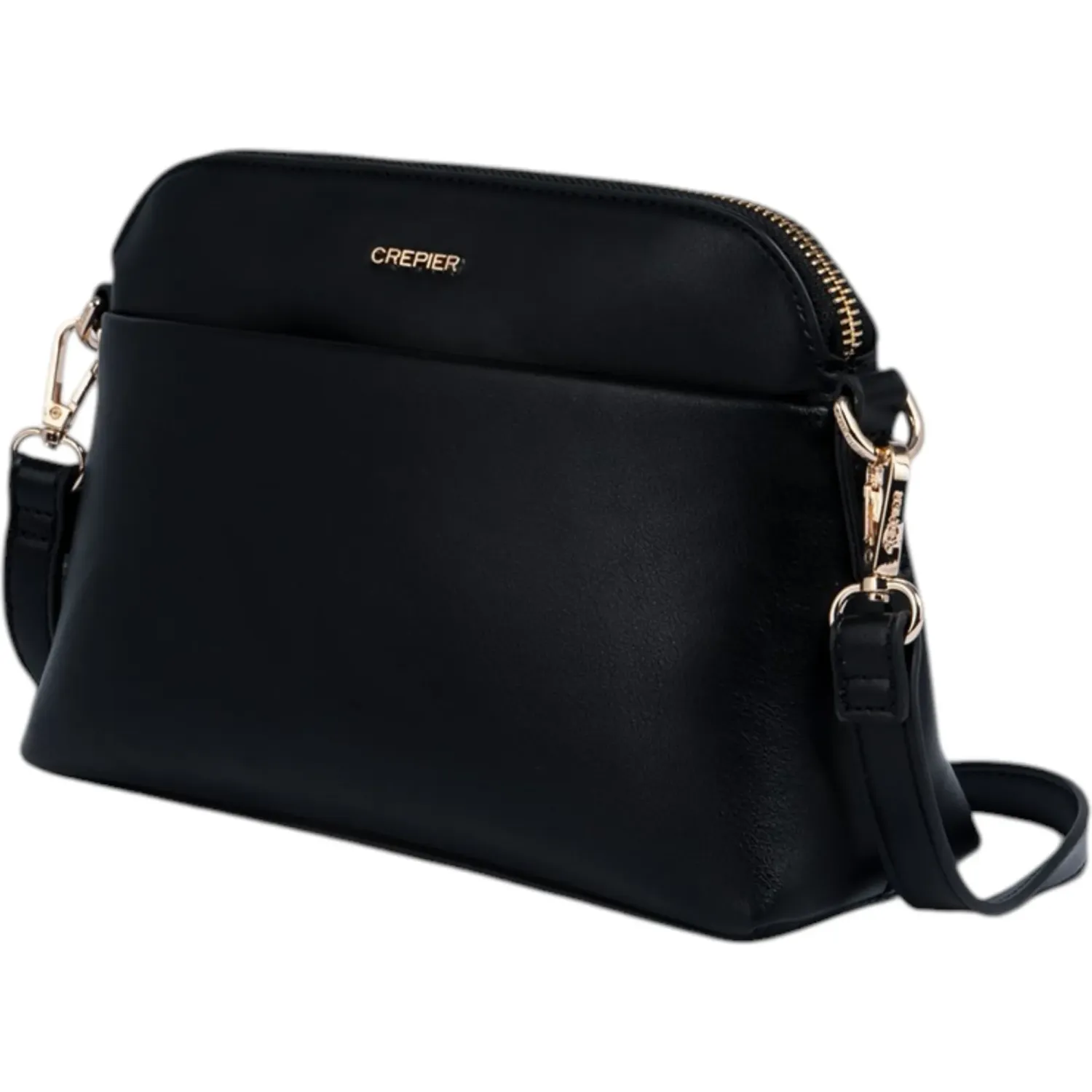 Bolso Crepier Crossbody Mujer Noria Chico color negro | Platanitos