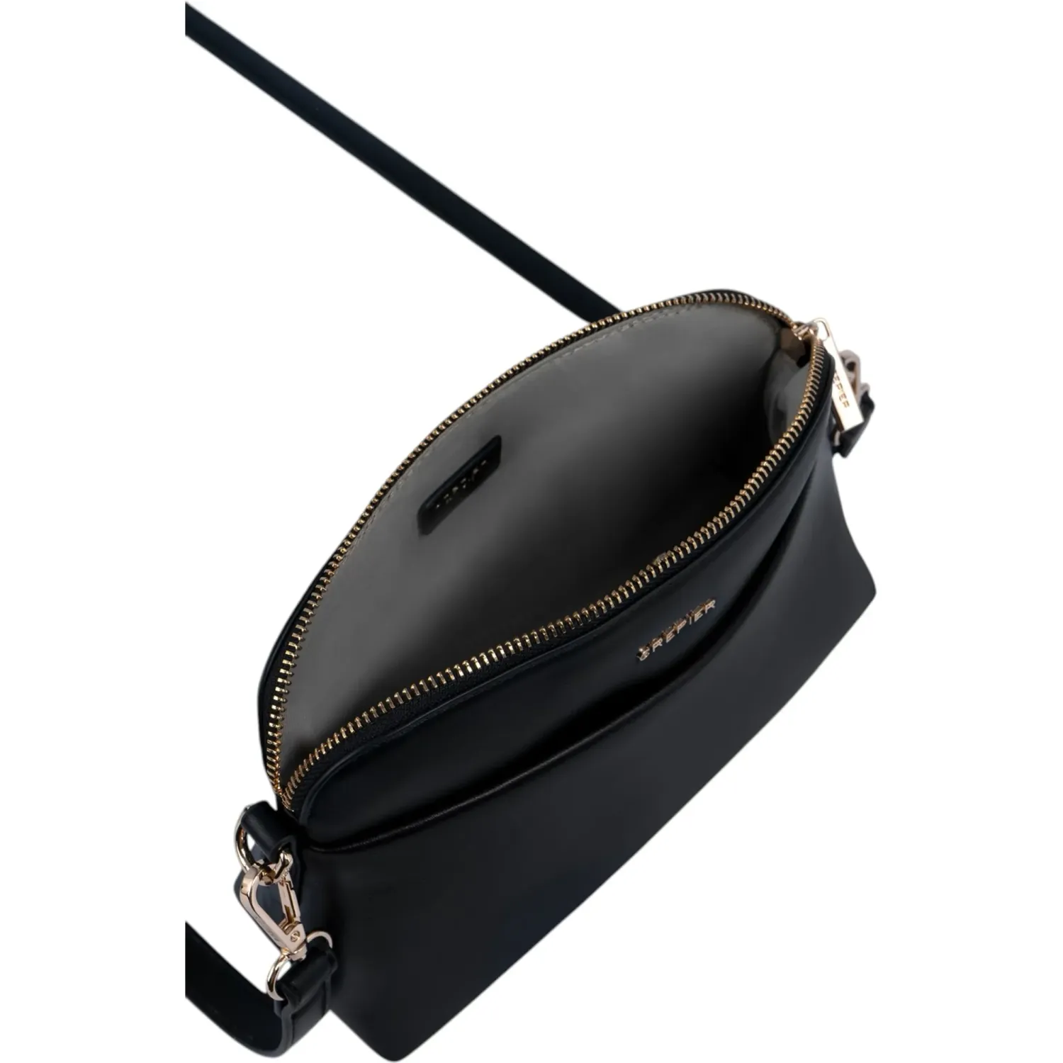 Bolso Crepier Crossbody Mujer Noria Chico color negro | Platanitos