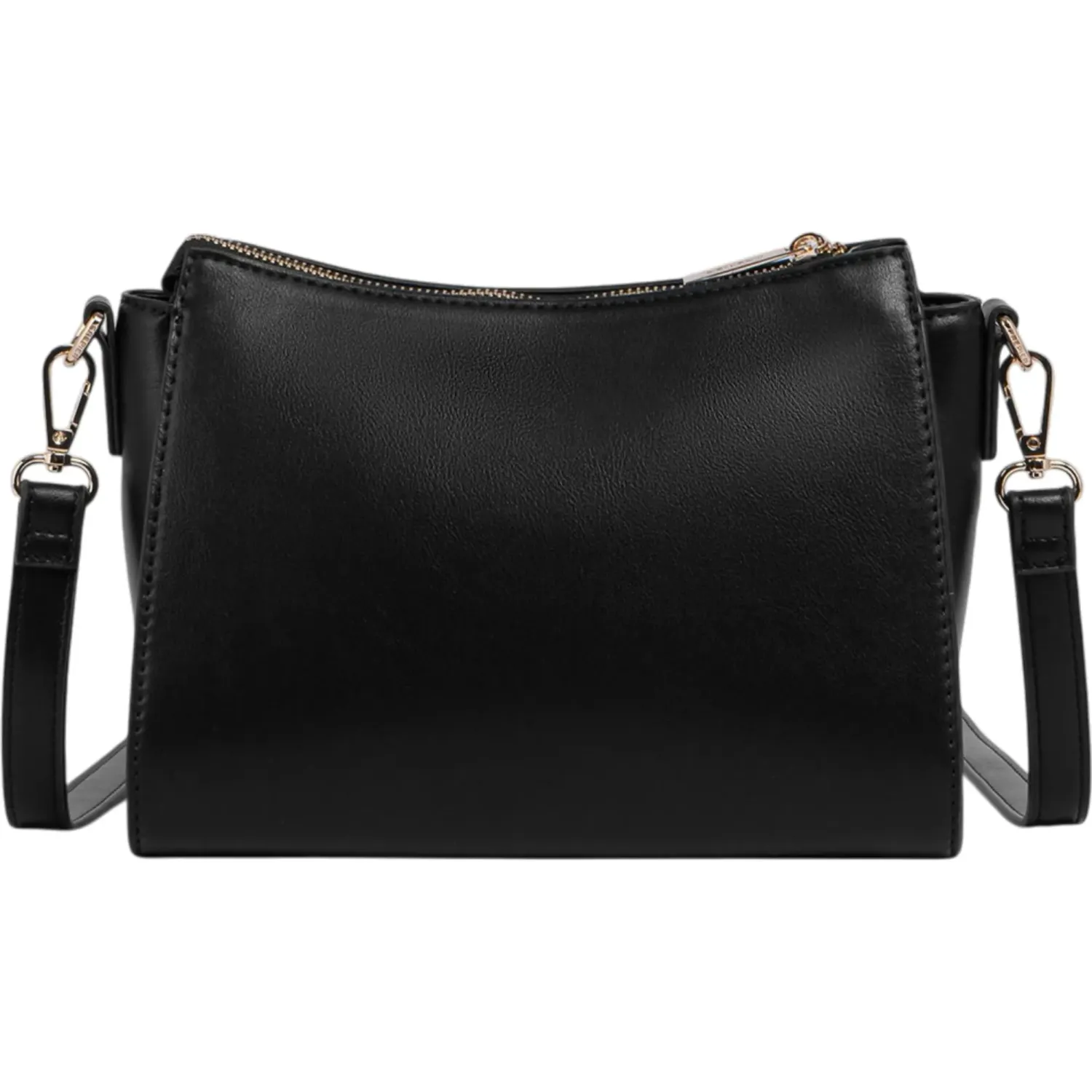 Bolso Crepier Crossbody Mujer Orielle Chico color negro | Platanitos