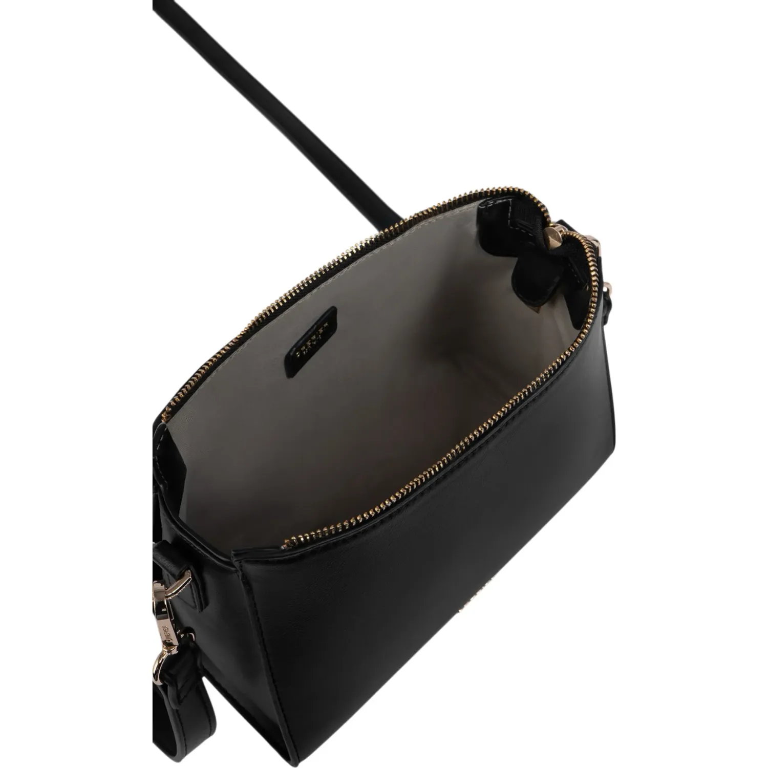 Bolso Crepier Crossbody Mujer Orielle Chico color negro | Platanitos