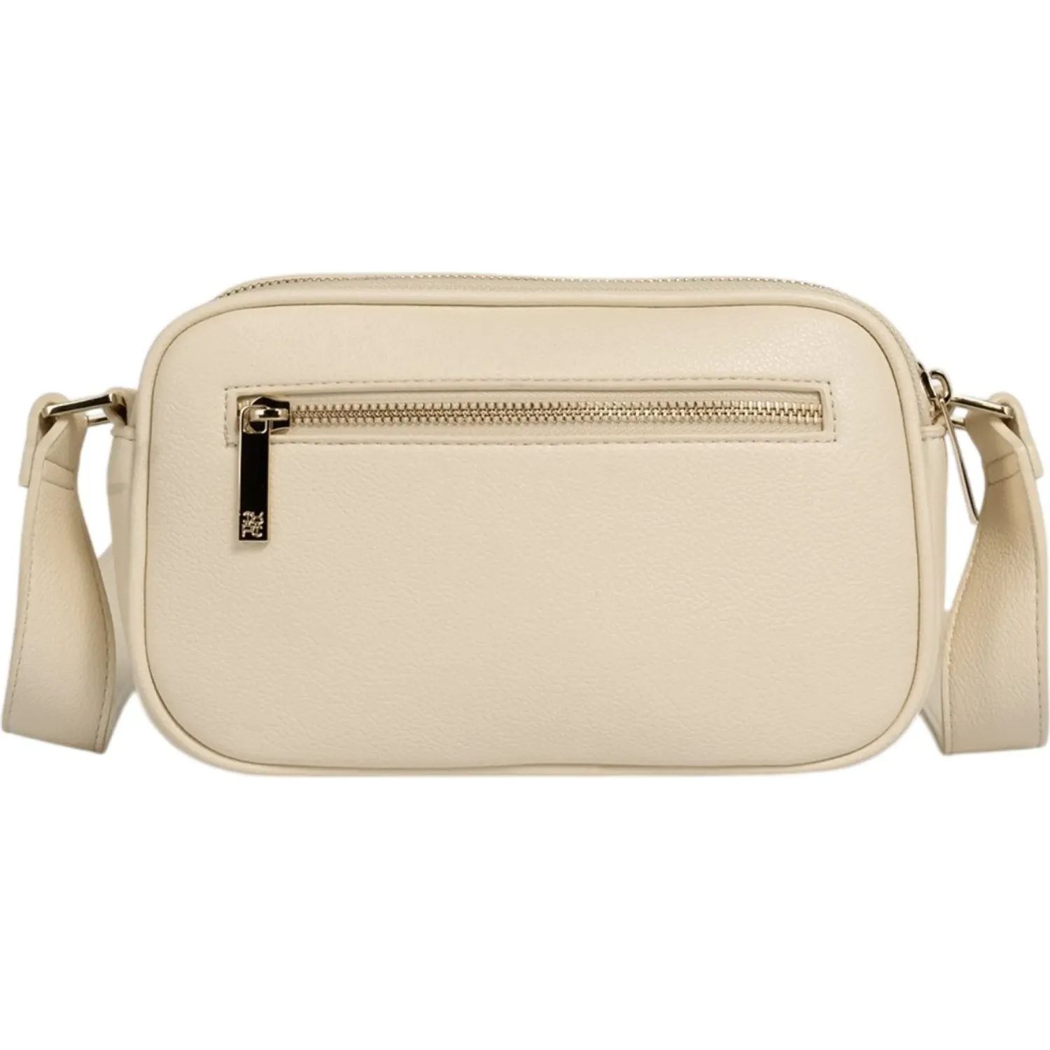 Bolso Crepier Crossbody Mujer Talía Mediano color vainilla | Platanitos