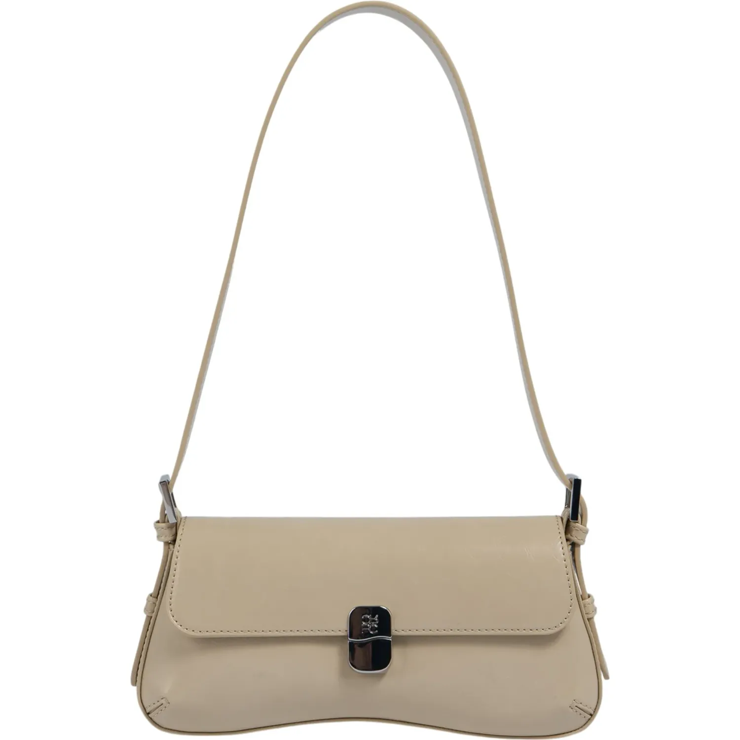 Bolso Crepier Flap Mujer Lois Chico color beige | Platanitos