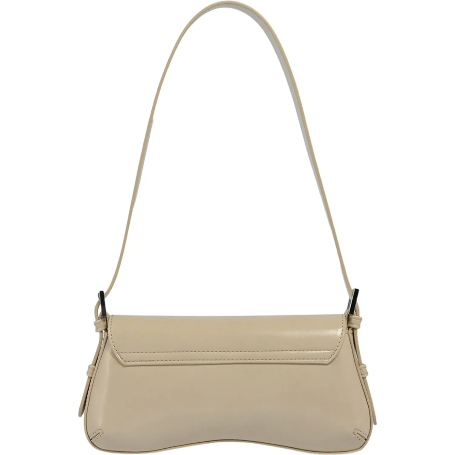 Bolso Crepier Flap Mujer Lois Chico color beige | Platanitos