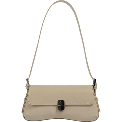 Bolso Crepier Flap Mujer Lois Chico color beige | Platanitos