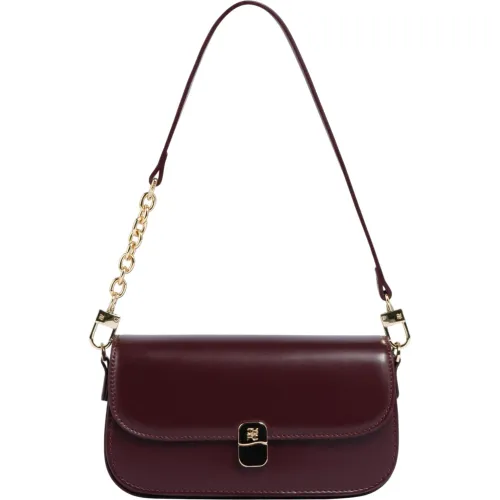 Bolso Crepier Flap Mujer Nara Chico color rojo | Platanitos