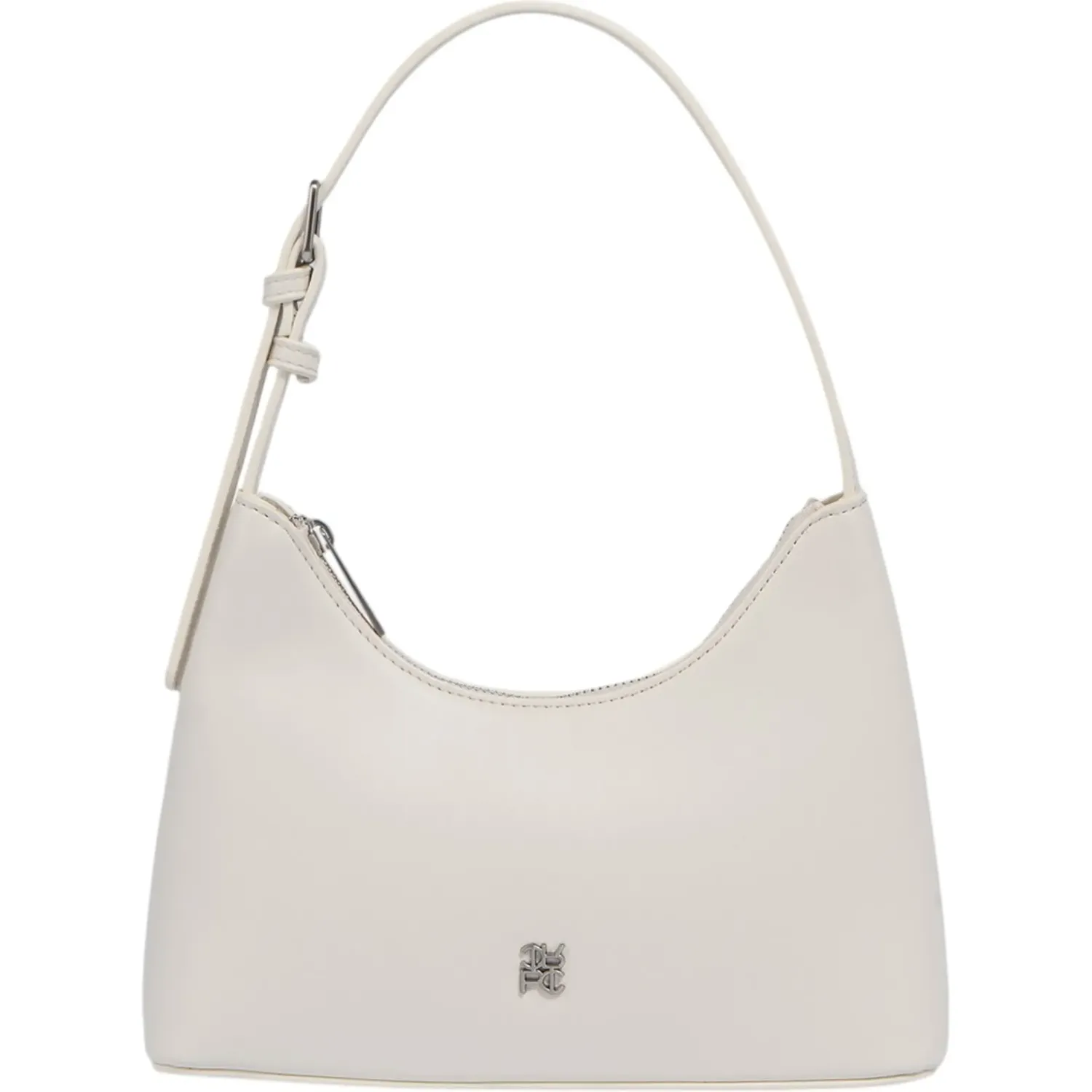 Bolso Crepier Hobo Mujer Abril Chico color hueso | Platanitos