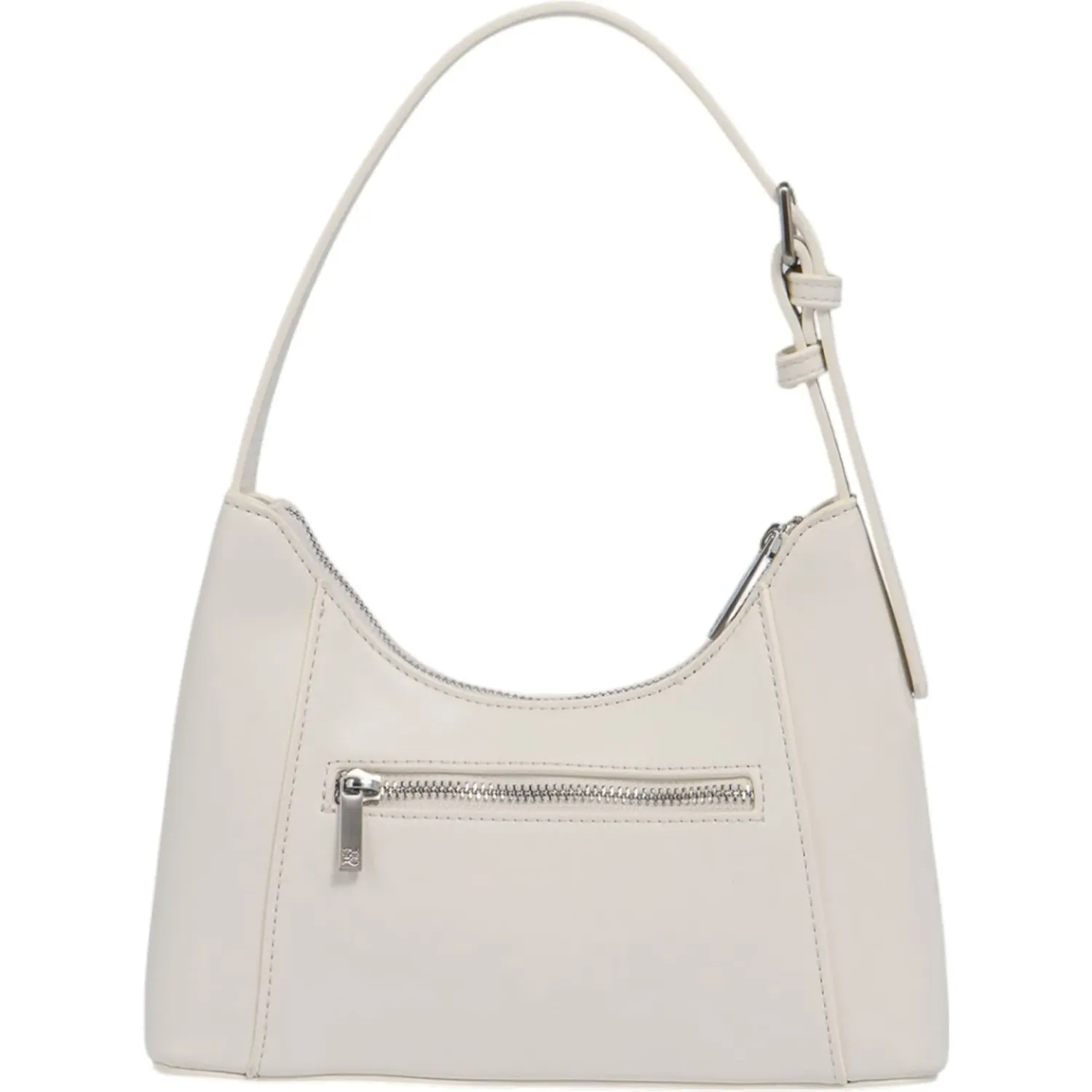 Bolso Crepier Hobo Mujer Abril Chico color hueso | Platanitos