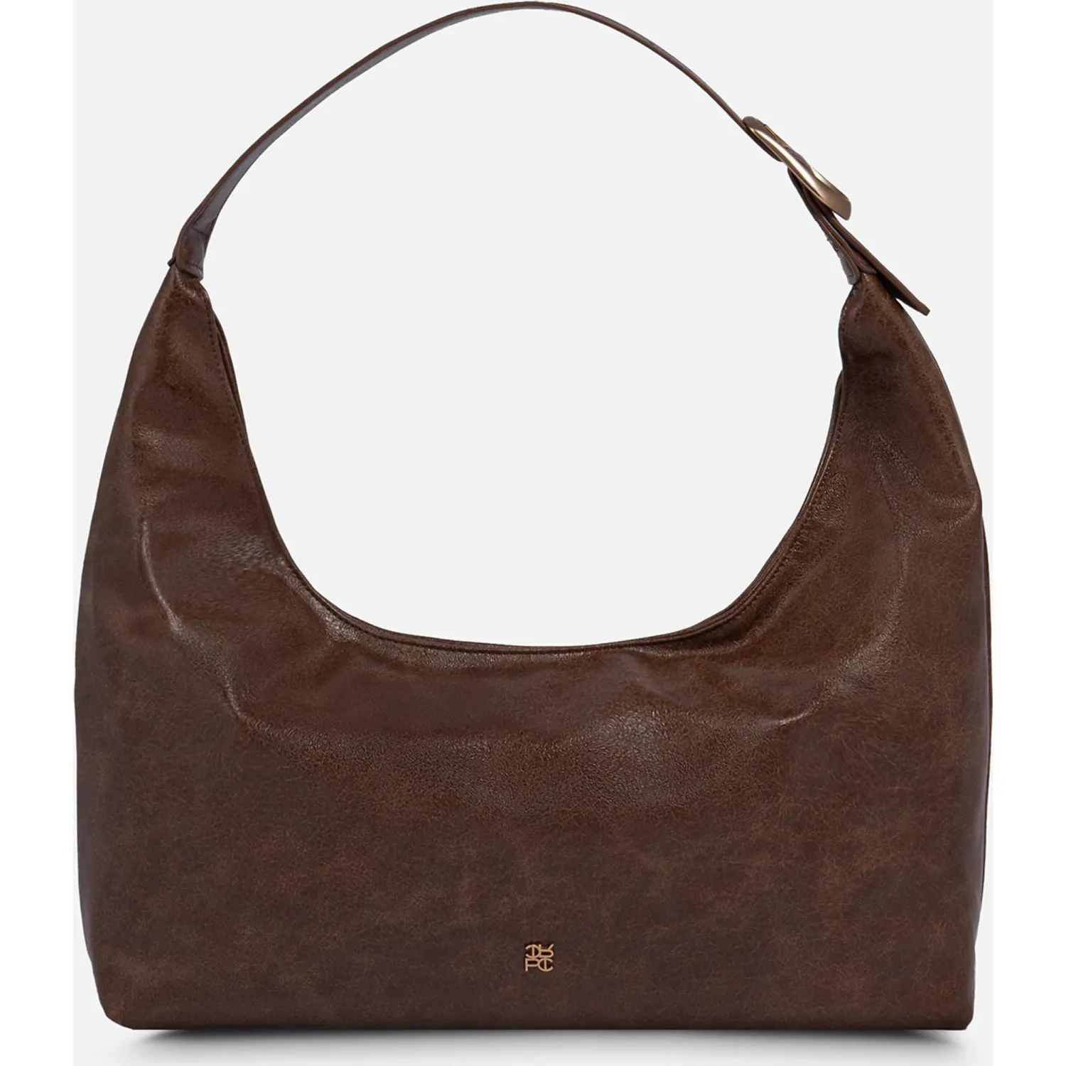 CREPIER Bolso Crepier Hobo Mujer Janelle Grande color marrón | Platanitos