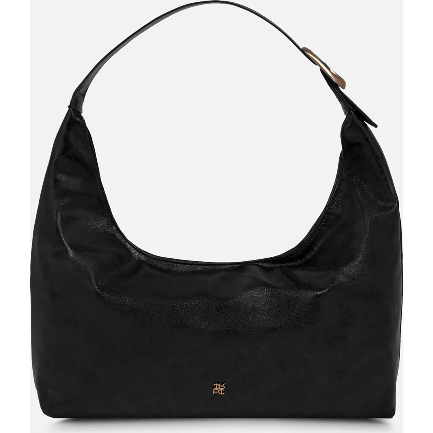 CREPIER Bolso Crepier Hobo Mujer Janelle Grande color negro | Platanitos