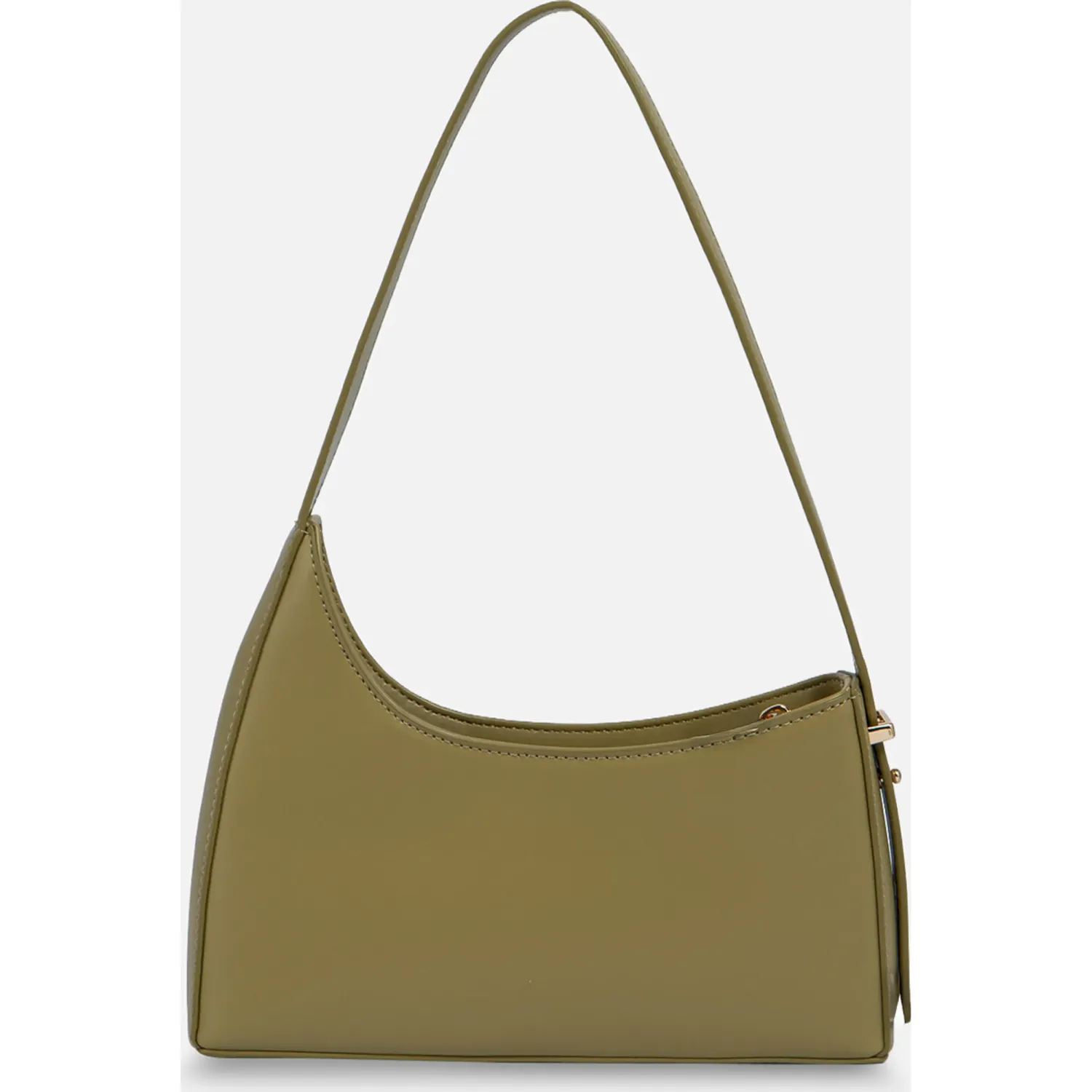 CREPIER Bolso Crepier Hobo Mujer Molly Chico color olivo | Platanitos