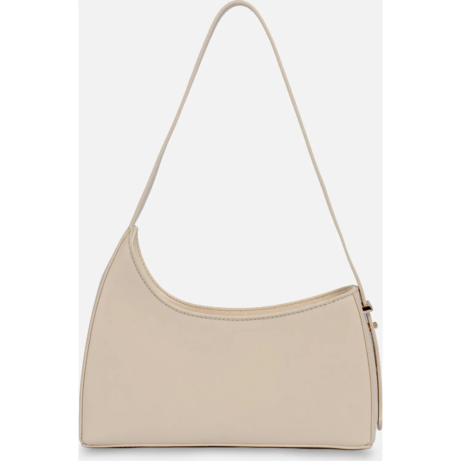 Bolso Crepier Hobo Mujer Molly Chico color vainilla | Platanitos