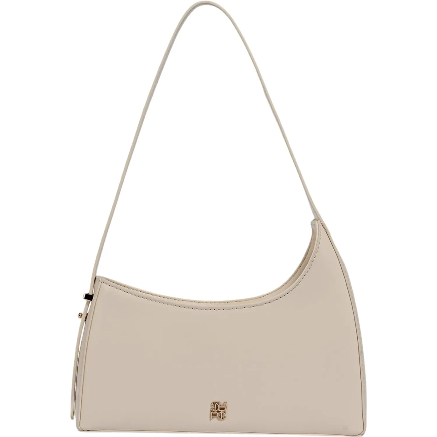 Bolso Crepier Hobo Mujer Molly Chico color vainilla | Platanitos