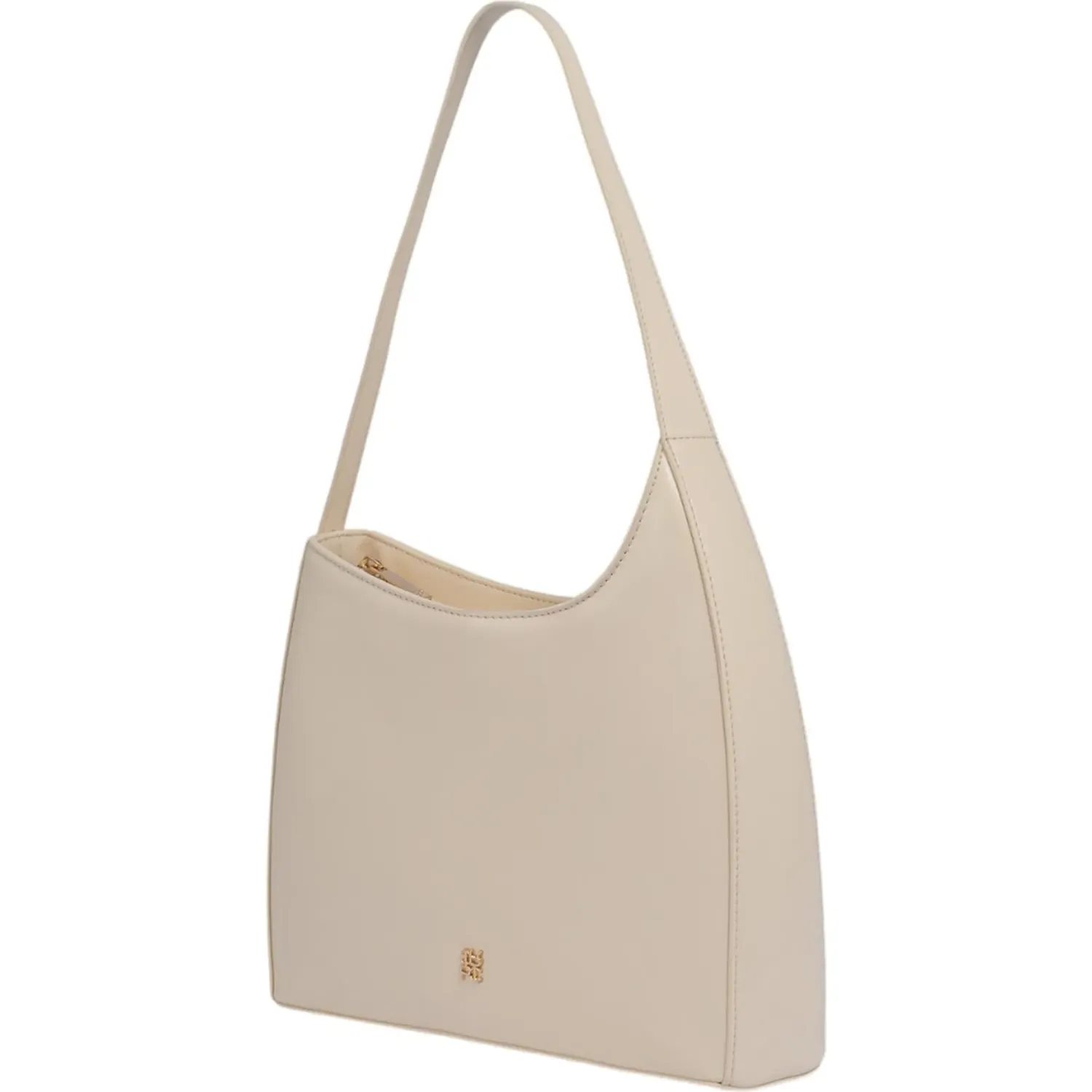 Bolso Crepier Hobo Mujer Molly Mediano color vainilla | Platanitos