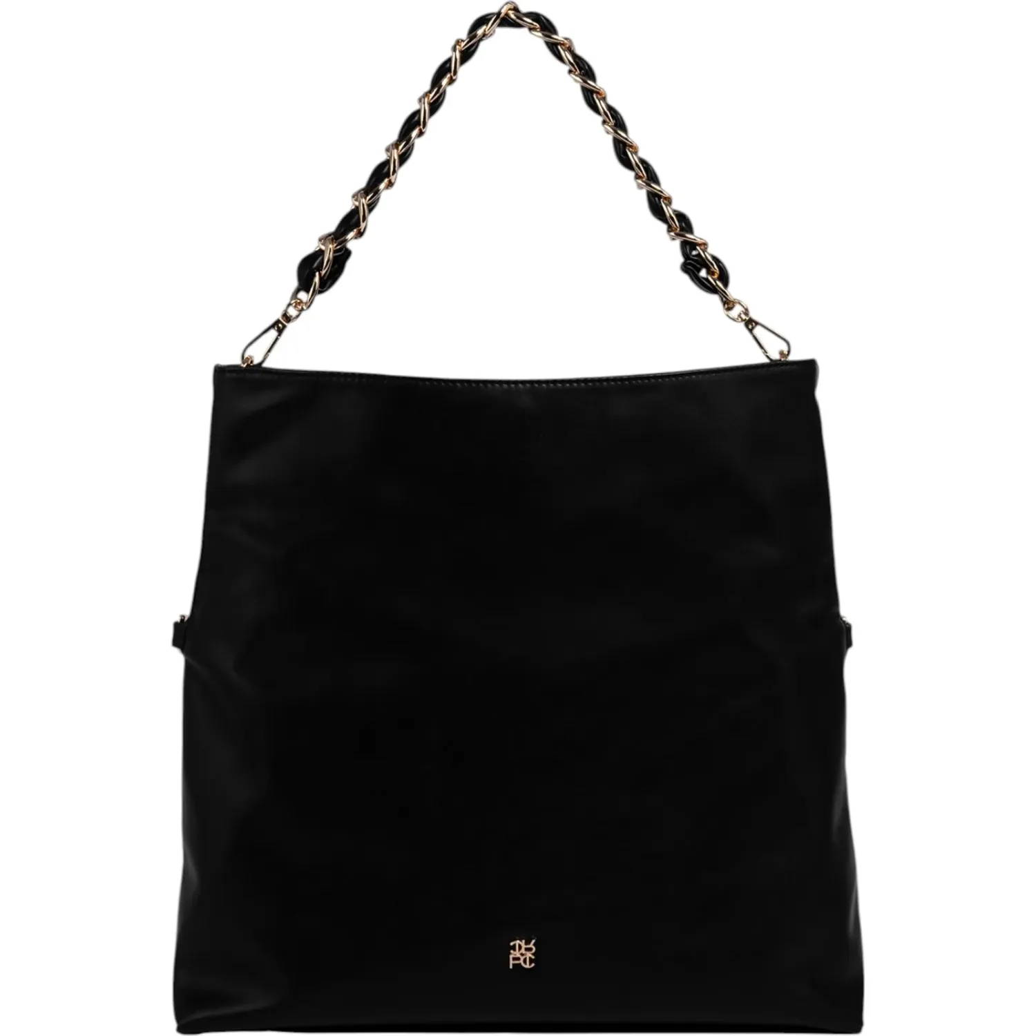Bolso Crepier Hobo Mujer Penelope Grande color negro | Platanitos