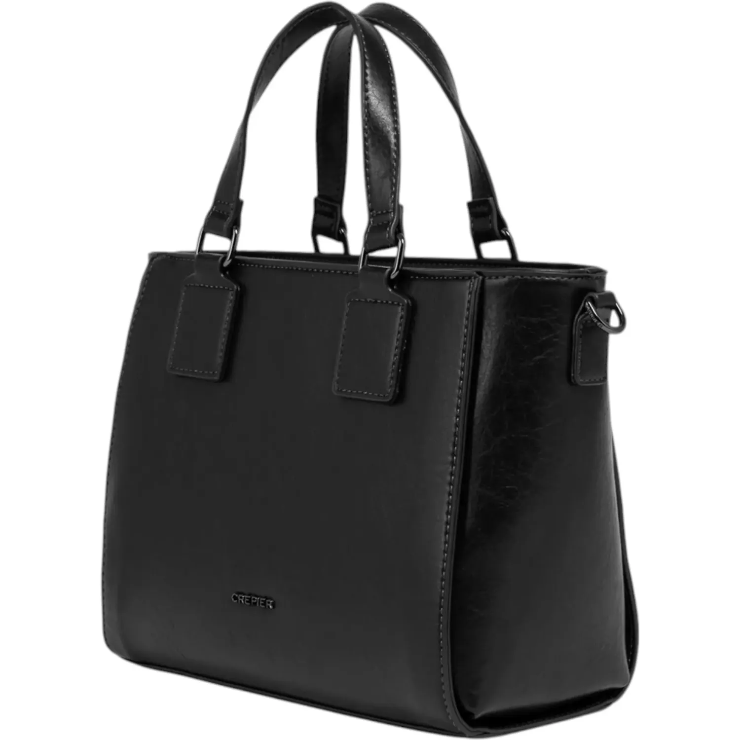 Cartera Crepier Mujer Aymee Mediano color negro | Platanitos