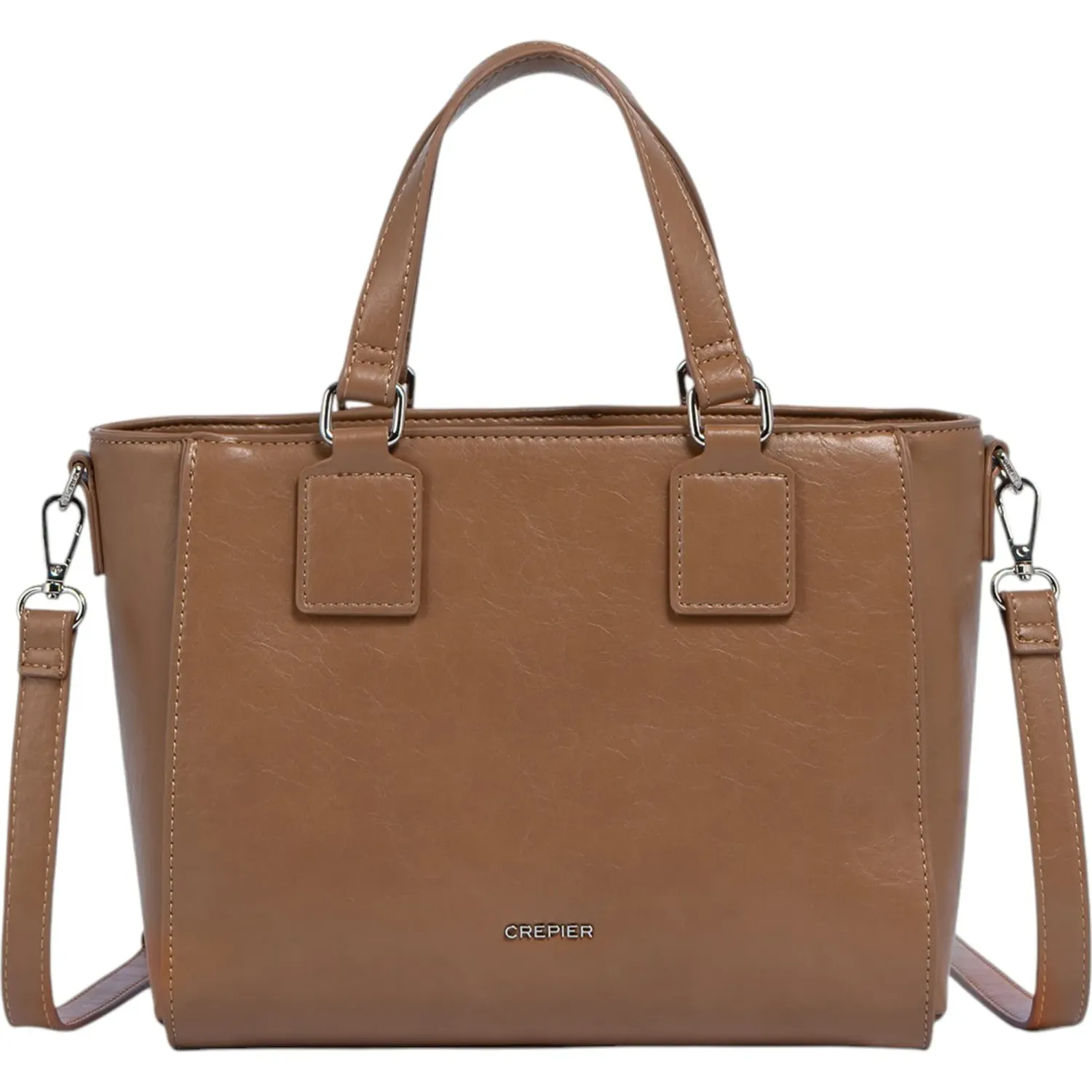 Cartera Crepier Mujer Aymee Mediano color toffee | Platanitos