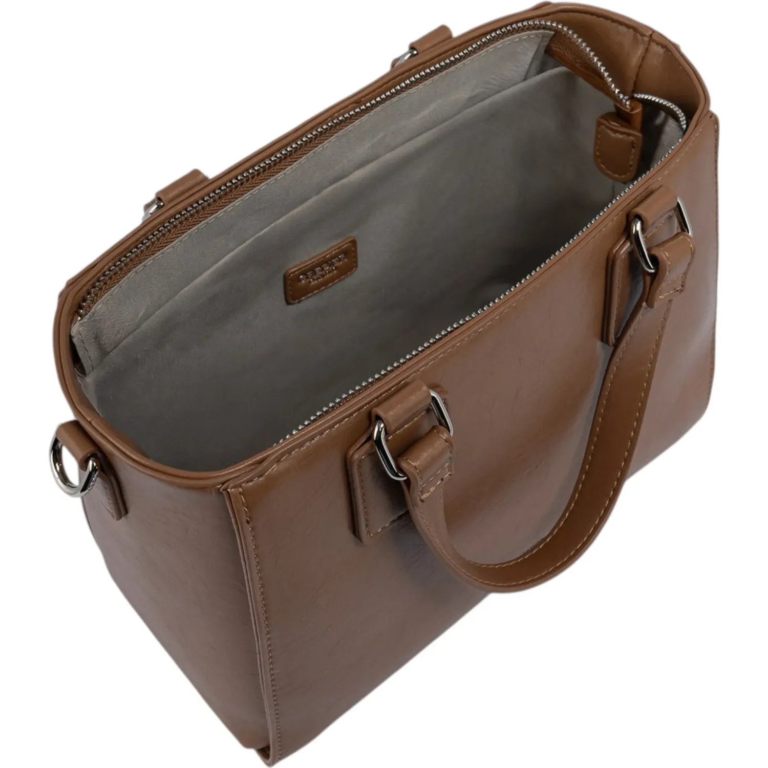 Cartera Crepier Mujer Aymee Mediano color toffee | Platanitos