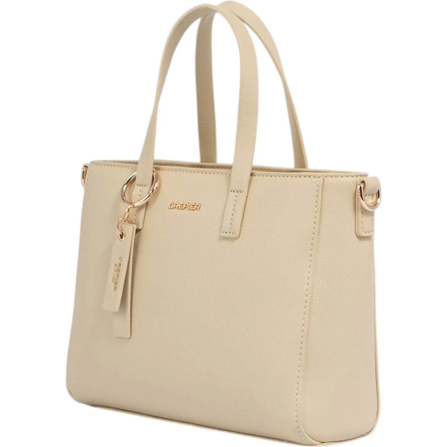 Cartera Crepier Mujer Cosima Mediano color beige | Platanitos