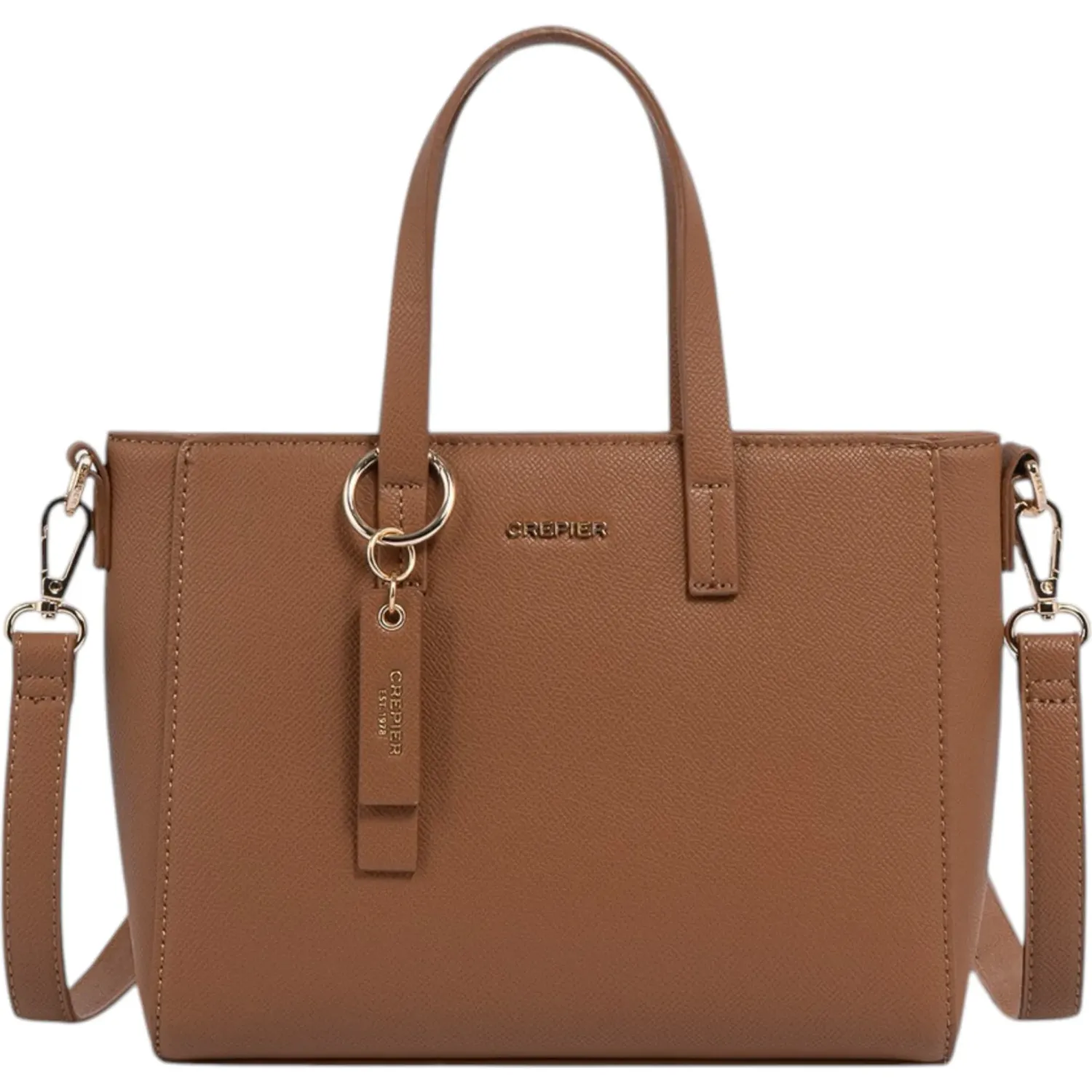 Cartera Crepier Mujer Cosima Mediano color toffee | Platanitos