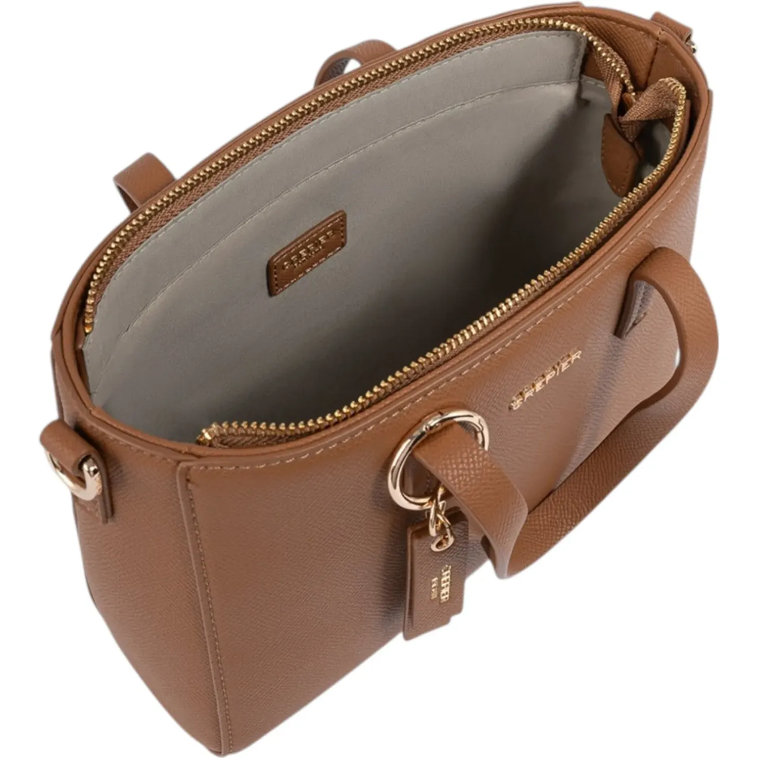 Cartera Crepier Mujer Cosima Mediano color toffee | Platanitos