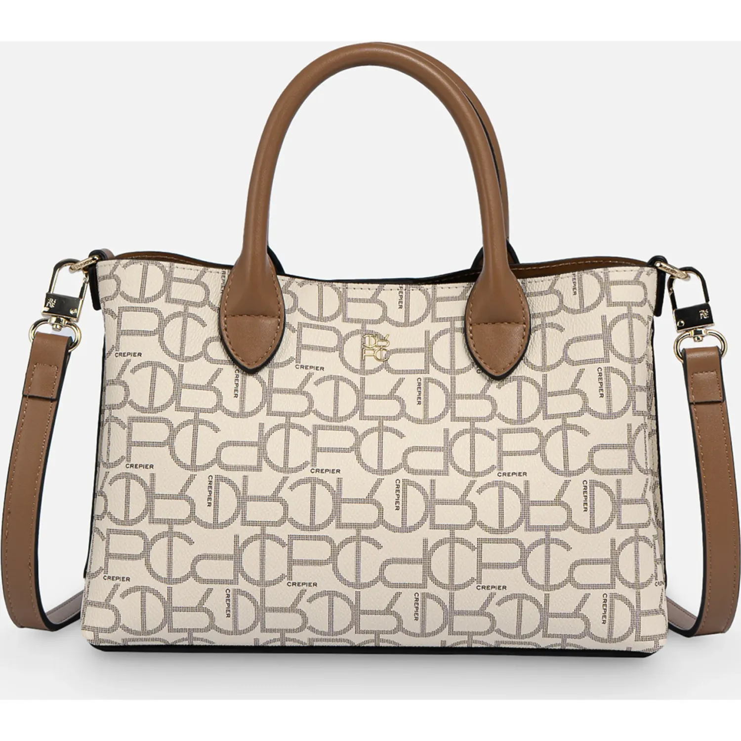 CREPIER Cartera Crepier Mujer Kriss Chico color hueso | Platanitos