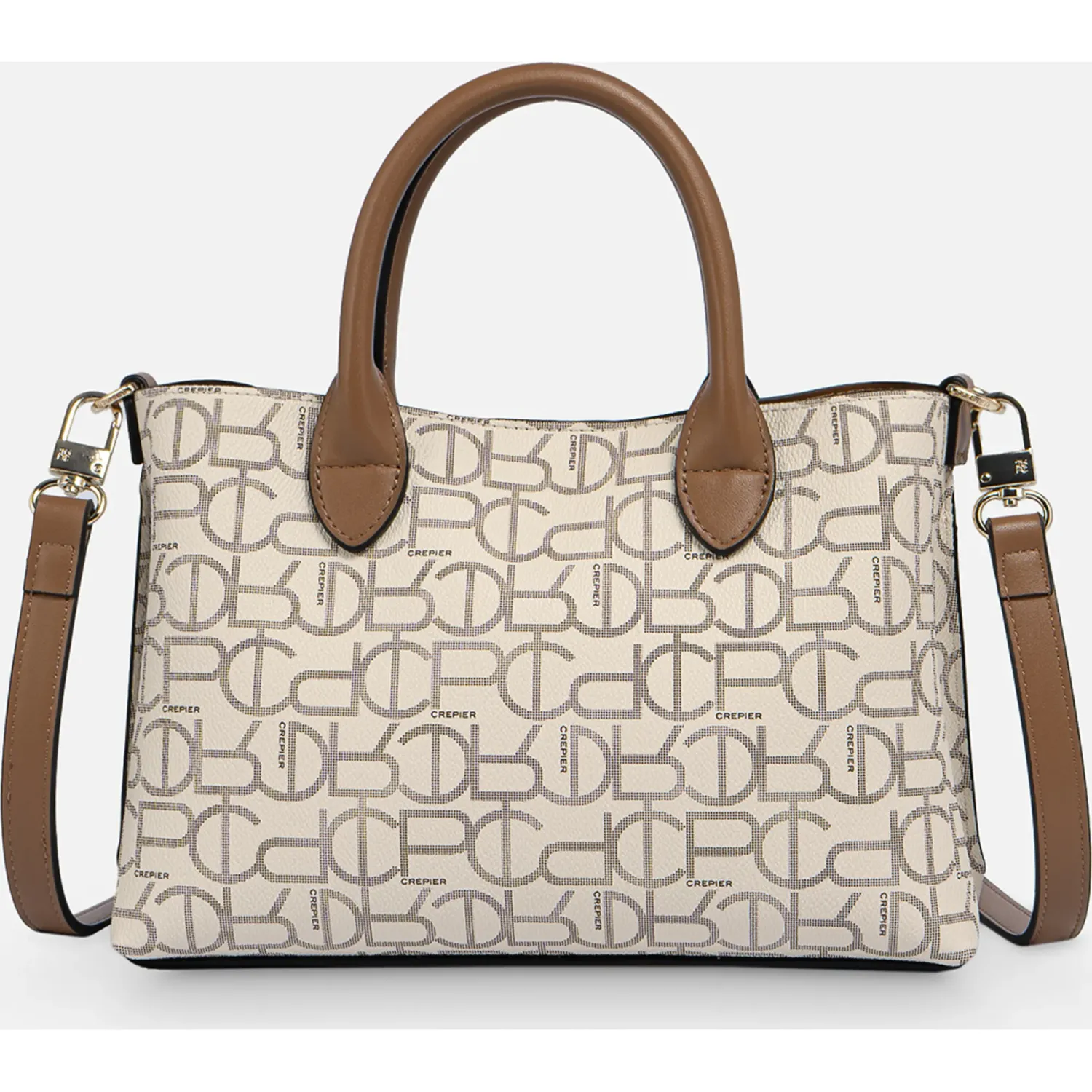 CREPIER Cartera Crepier Mujer Kriss Chico color hueso | Platanitos