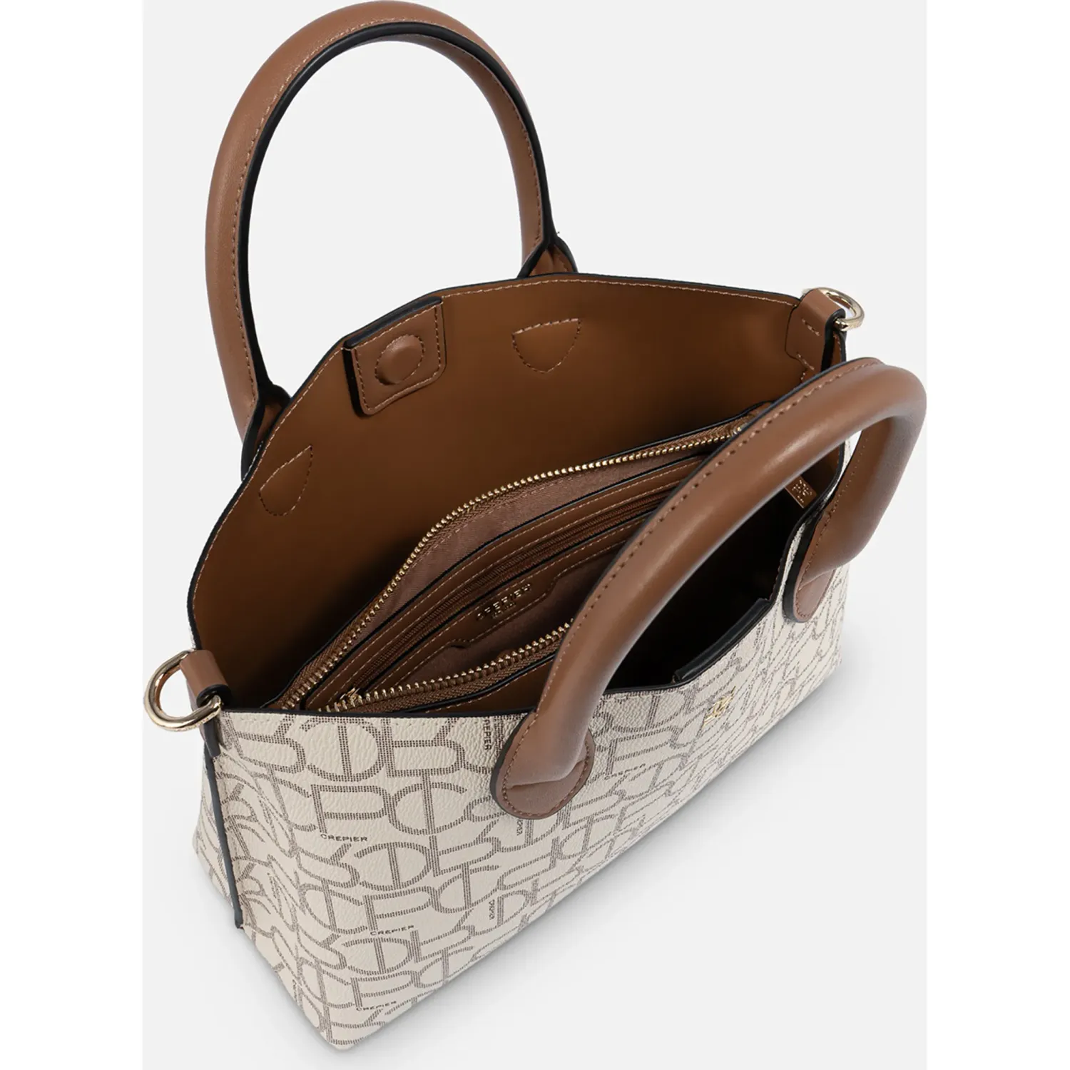 CREPIER Cartera Crepier Mujer Kriss Chico color hueso | Platanitos