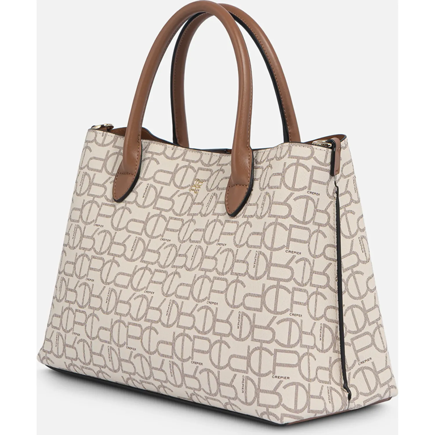 Cartera Crepier Mujer Kriss Mediano color hueso | Platanitos