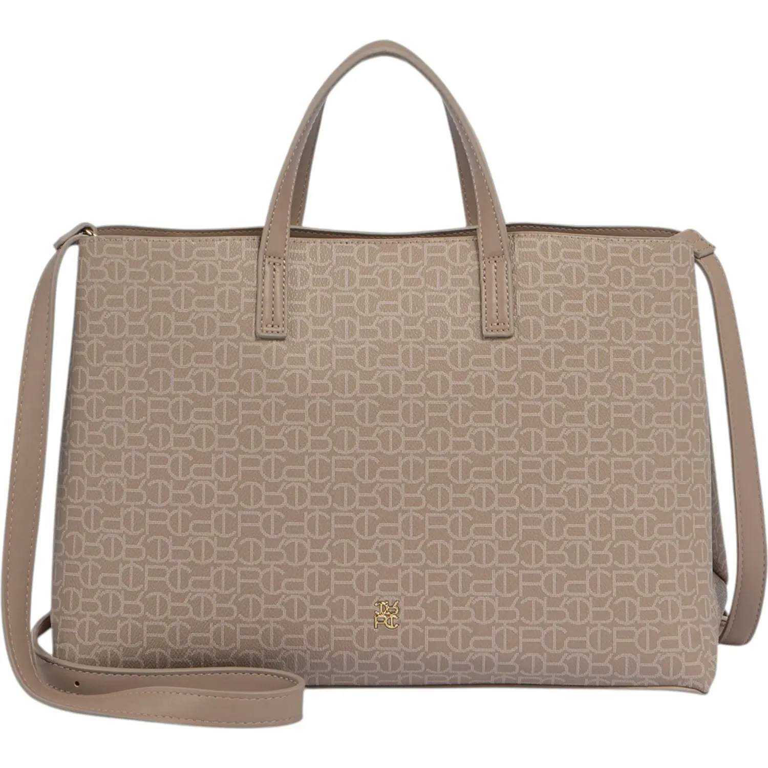 Cartera Crepier Mujer Lujan Grande color arena | Platanitos