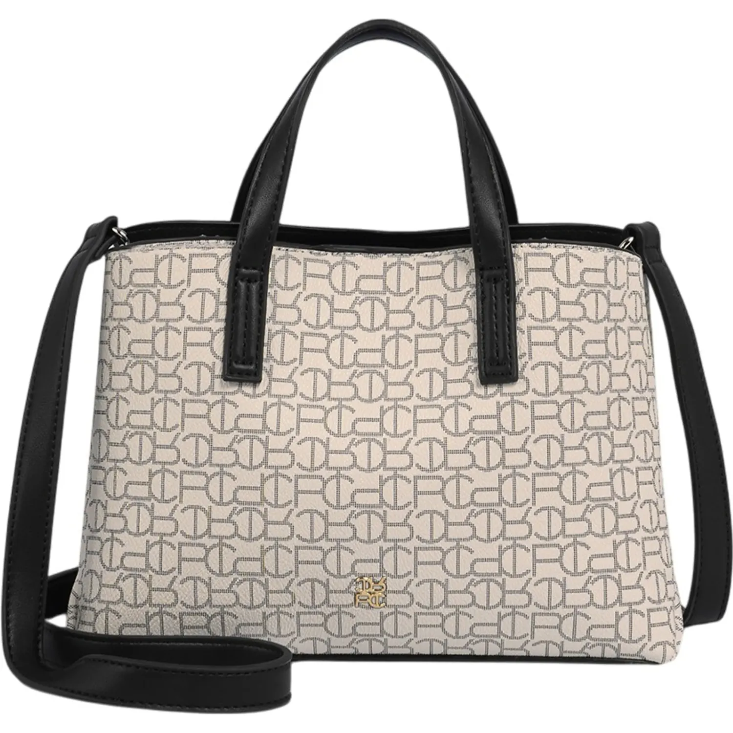 Cartera Crepier Mujer Lujan Mediano color hueso | Platanitos