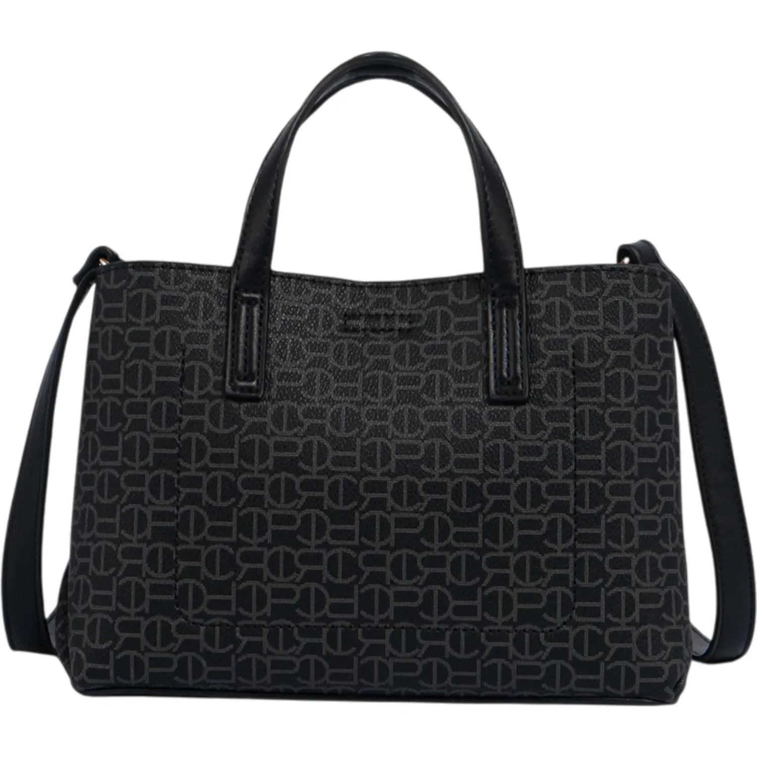 Cartera Crepier Mujer Lujan Mediano color negro | Platanitos