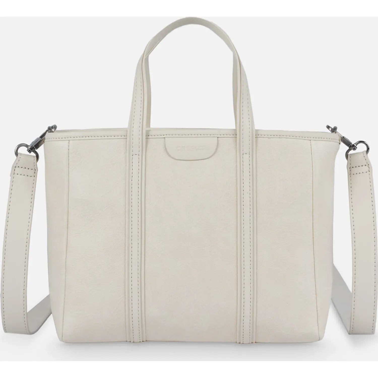 CREPIER Cartera Crepier Mujer Magnolia Mediano color hueso | Platanitos