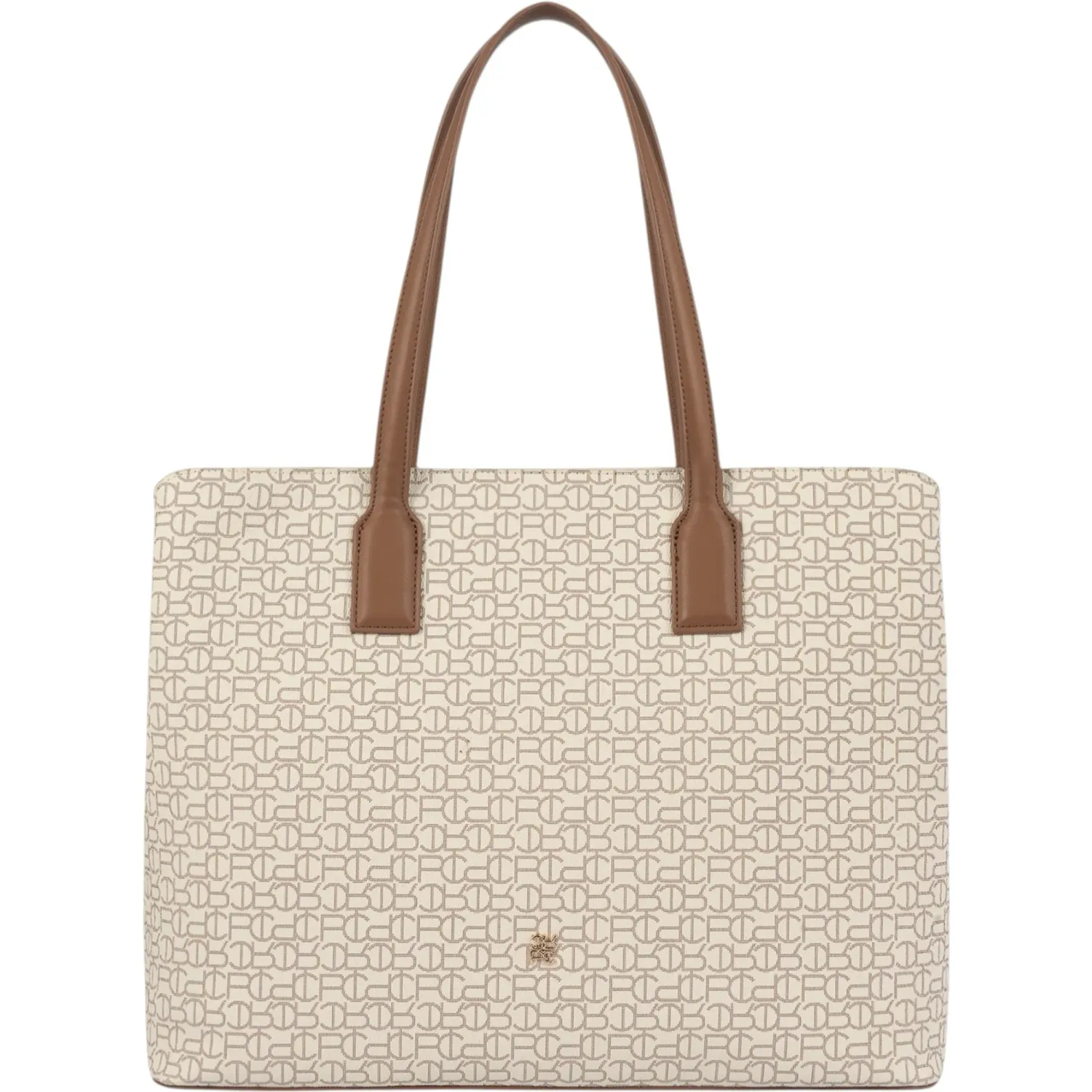 Cartera Crepier Mujer Marjorie Grande color hueso | Platanitos