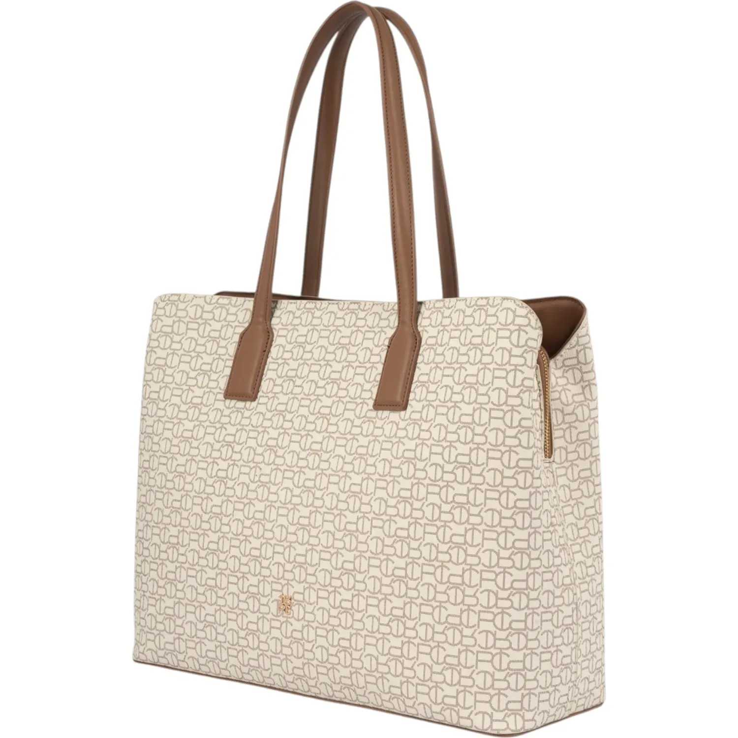 Cartera Crepier Mujer Marjorie Grande color hueso | Platanitos