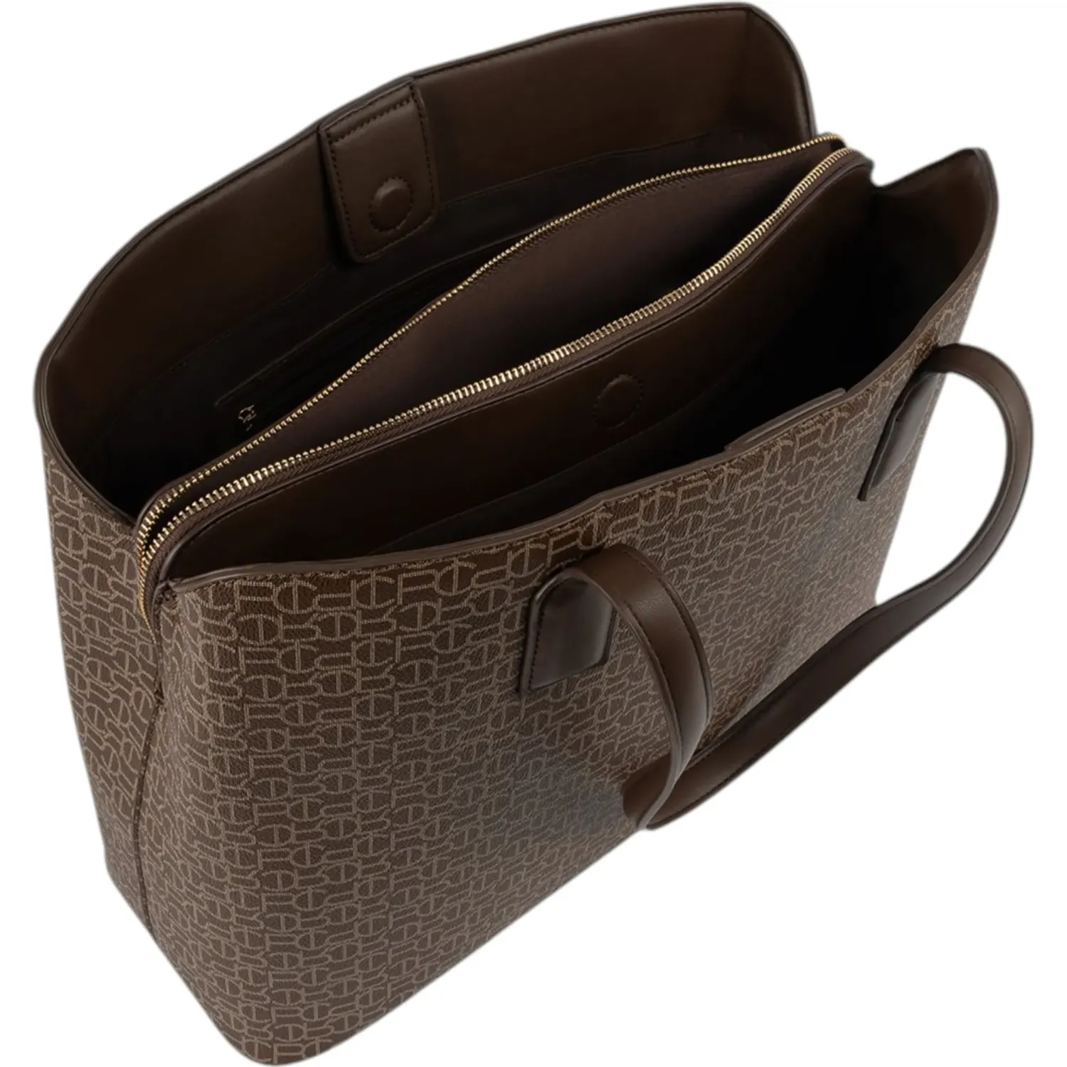 Cartera Crepier Mujer Marjorie Grande color marrón | Platanitos