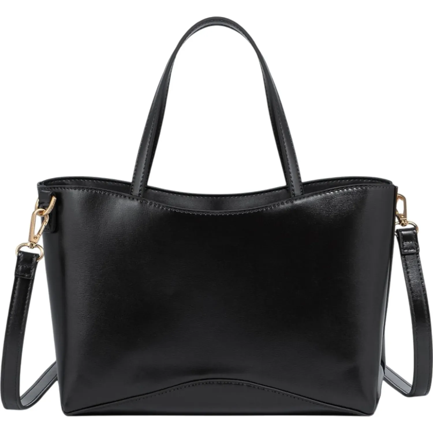 Cartera Crepier Mujer Mirla Mediano color negro | Platanitos