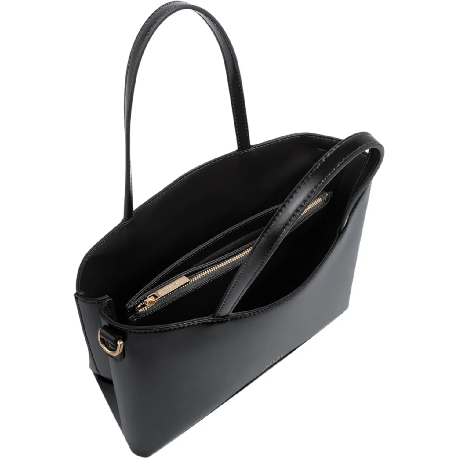 Cartera Crepier Mujer Mirla Mediano color negro | Platanitos