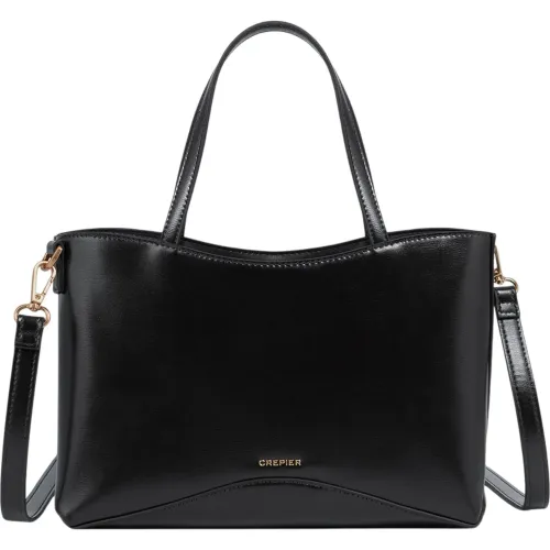 Cartera Crepier Mujer Mirla Mediano color negro | Platanitos