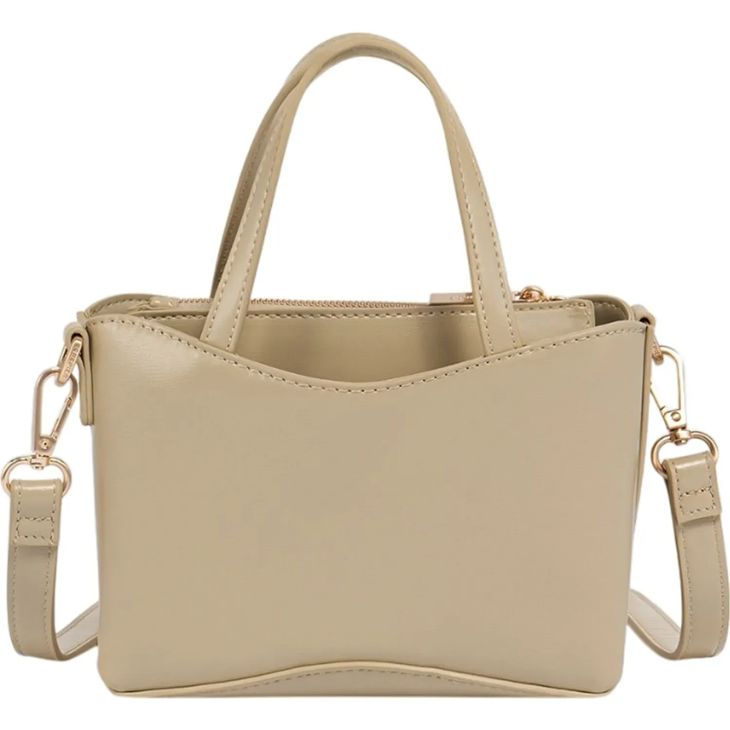 Cartera Crepier Mujer Mirla Mini color beige | Platanitos
