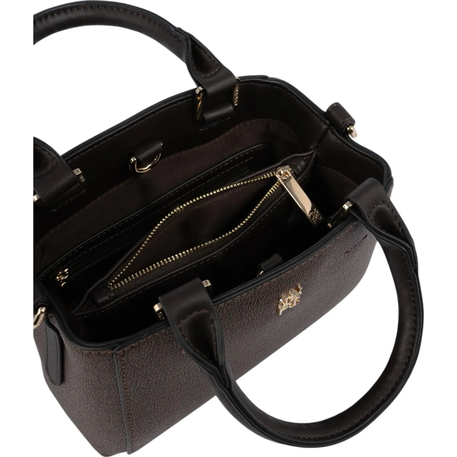 Cartera Crepier Mujer Moirana Chico color marron oscuro | Platanitos