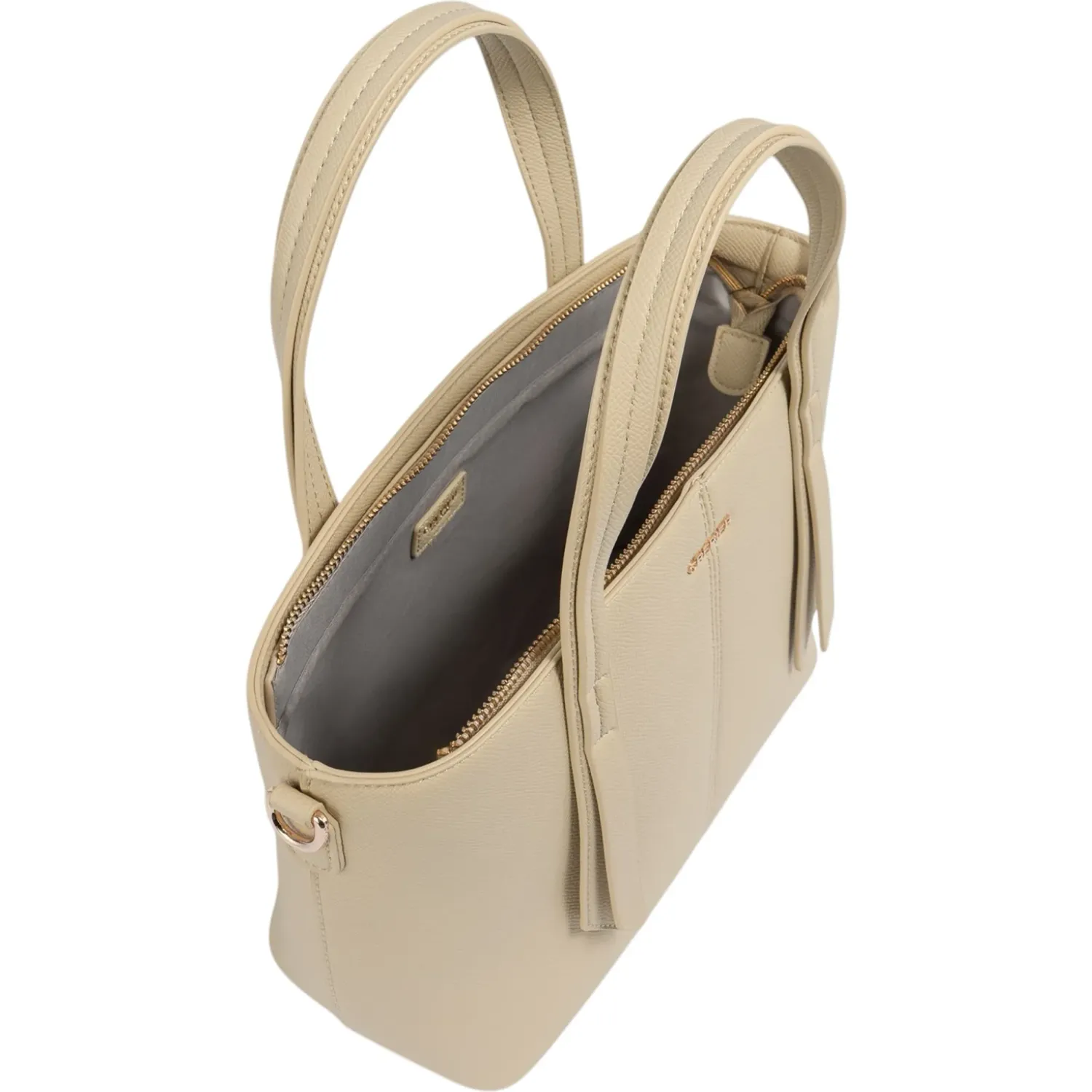 Cartera Crepier Mujer Santana Mediano color beige | Platanitos