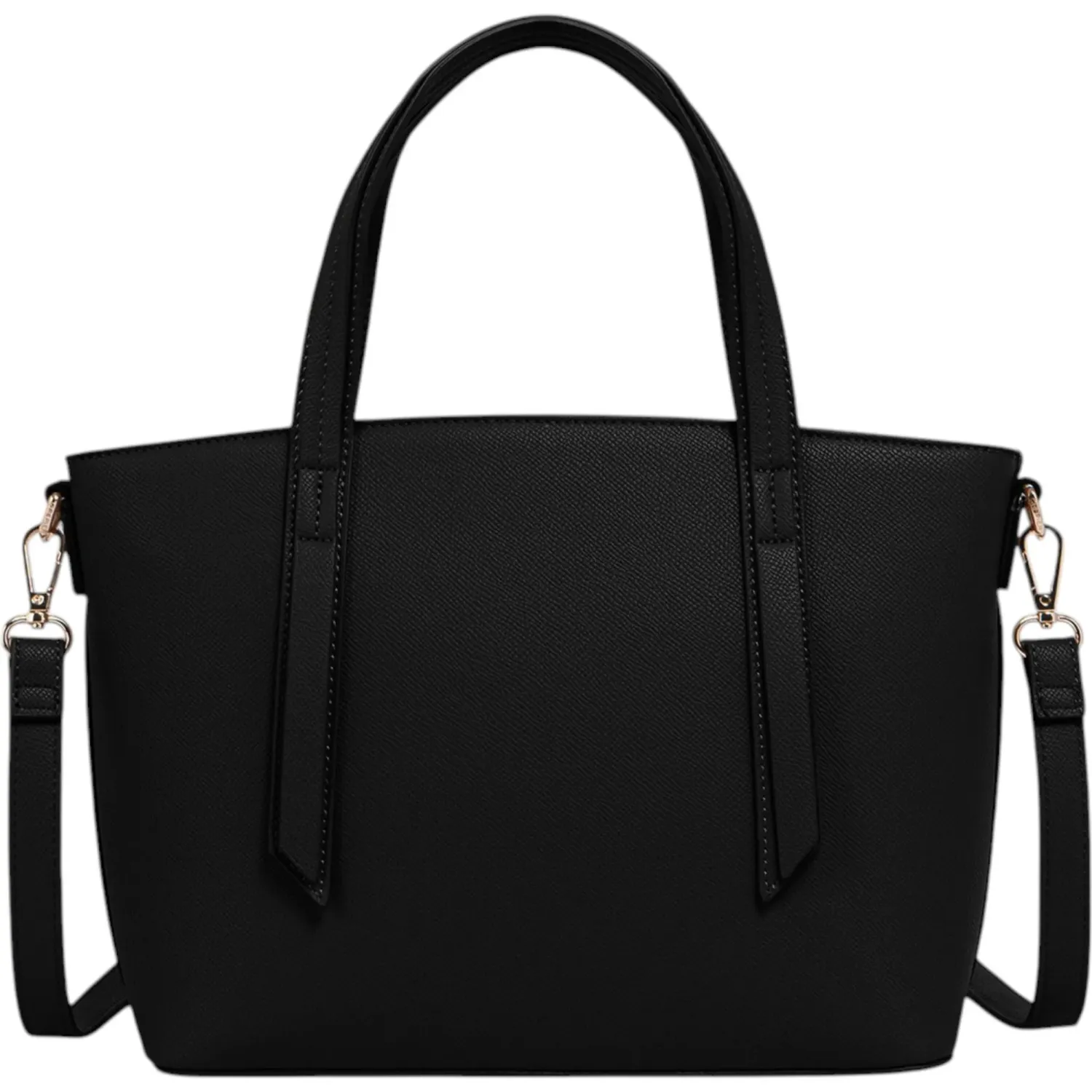 Cartera Crepier Mujer Santana Mediano color negro | Platanitos