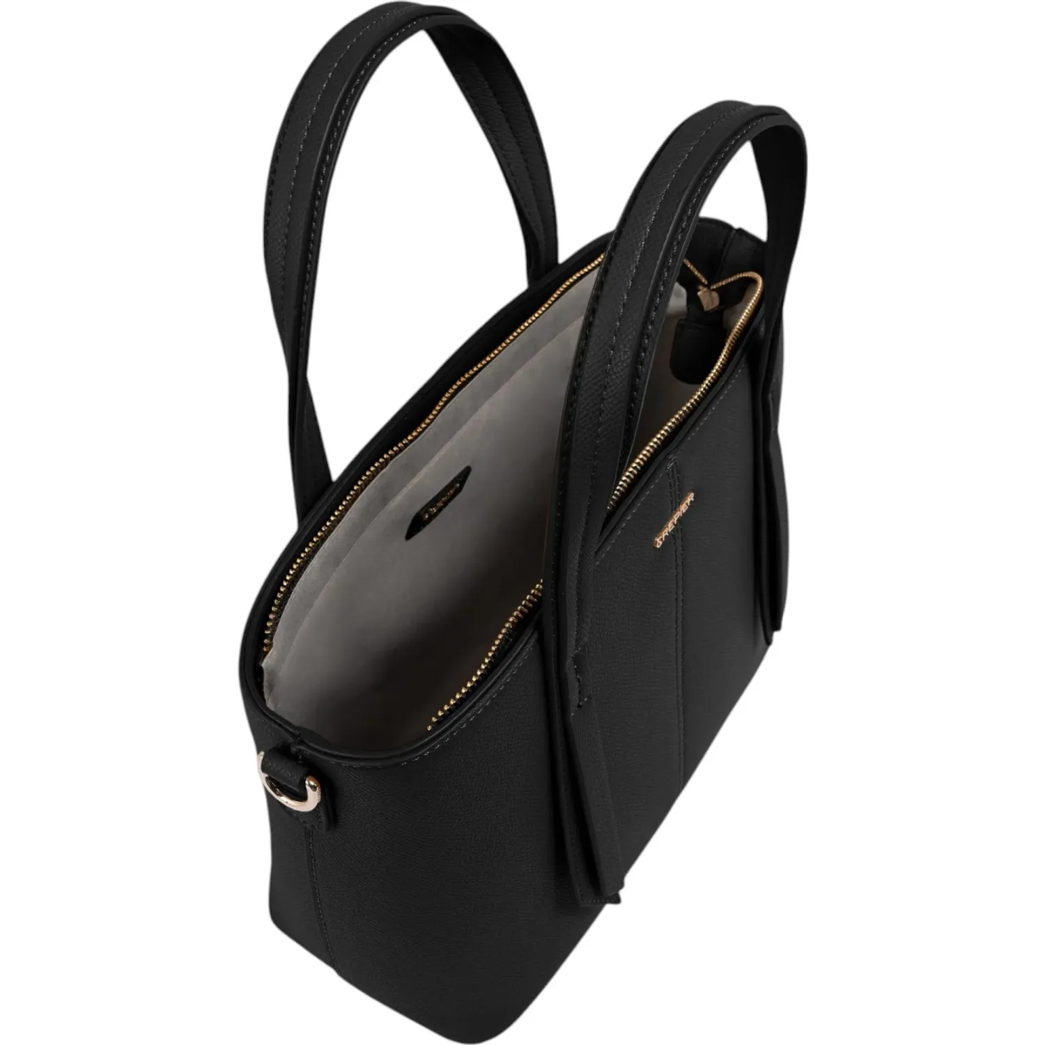 Cartera Crepier Mujer Santana Mediano color negro | Platanitos