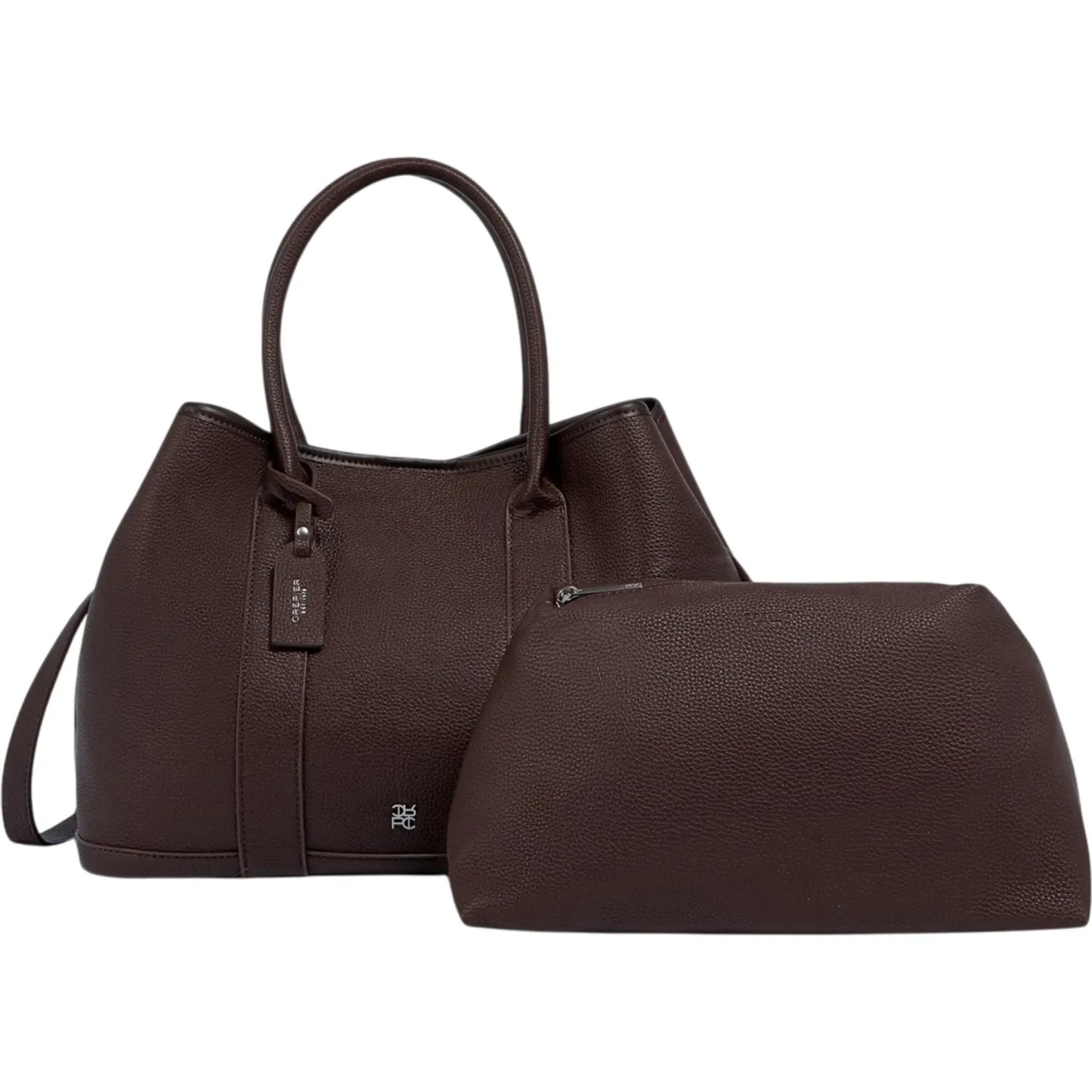 Cartera Crepier Mujer Selene Grande color marrón | Platanitos