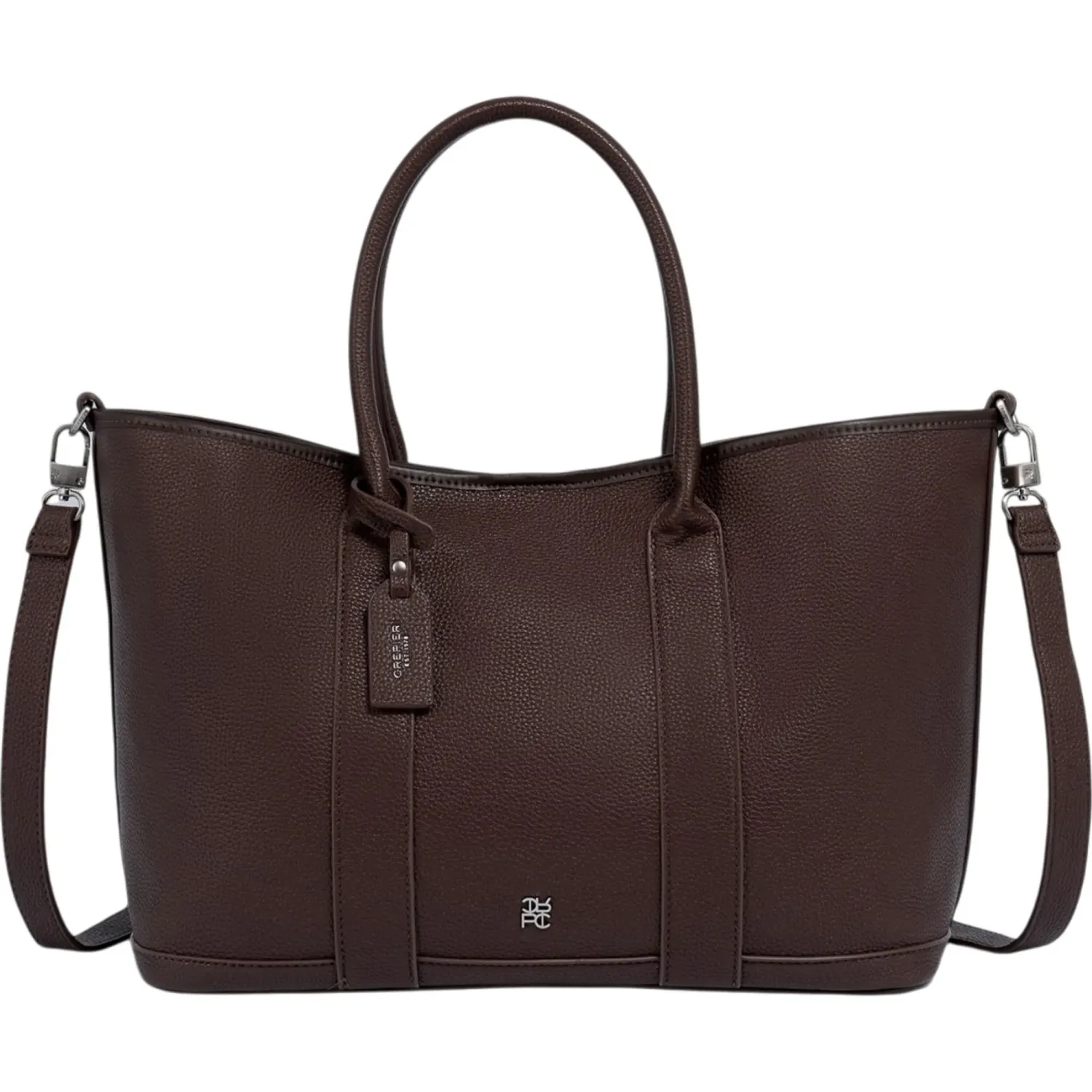 Cartera Crepier Mujer Selene Grande color marrón | Platanitos