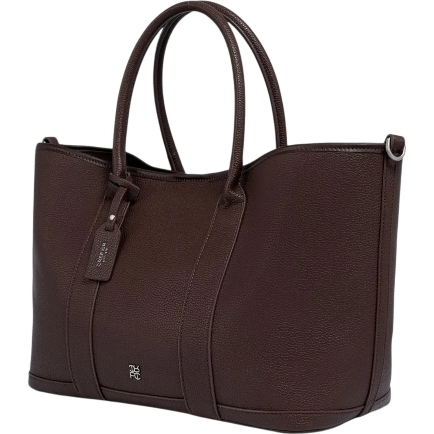 Cartera Crepier Mujer Selene Grande color marrón | Platanitos