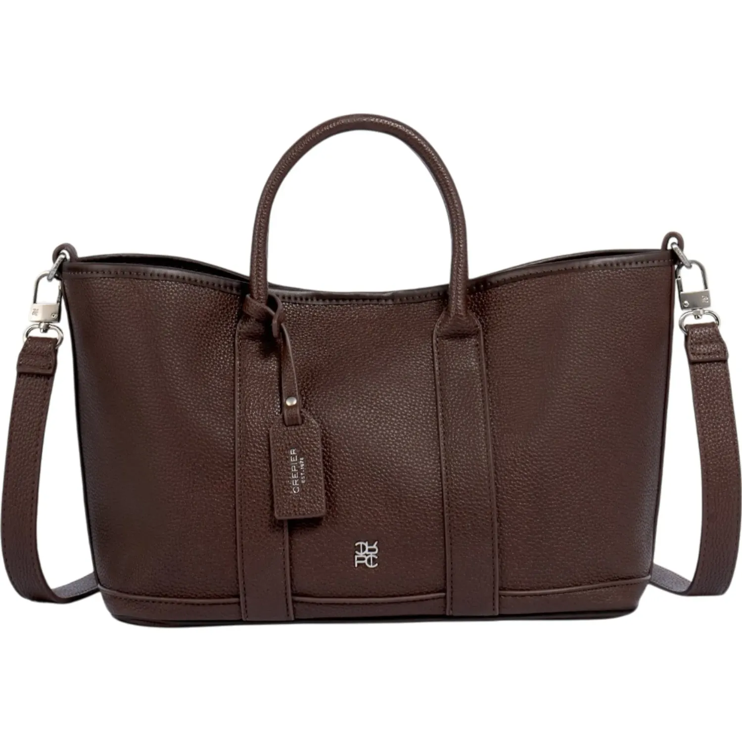 Cartera Crepier Mujer Selene Mediano color marrón | Platanitos