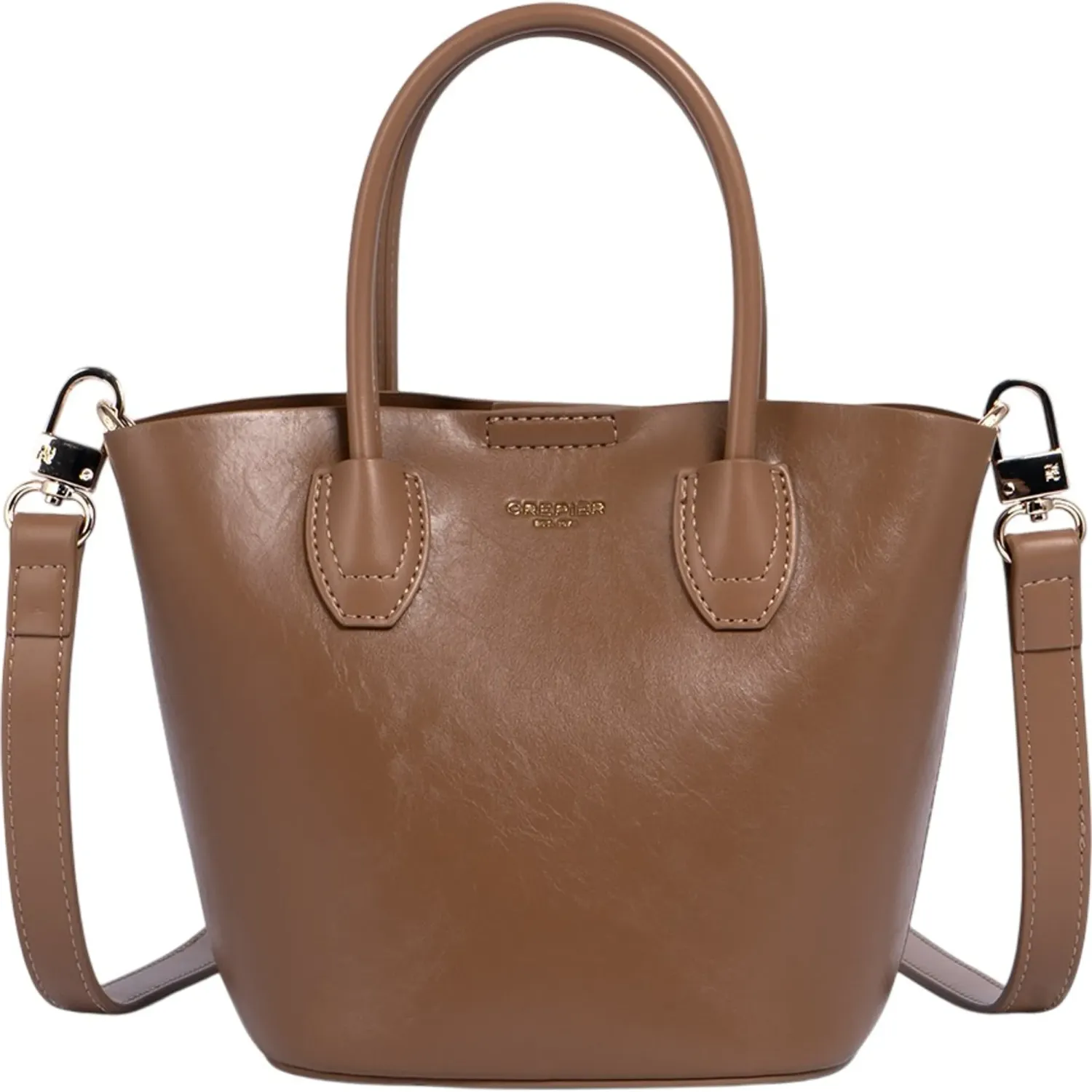 Cartera Crepier Mujer Shannon Chico color toffee | Platanitos