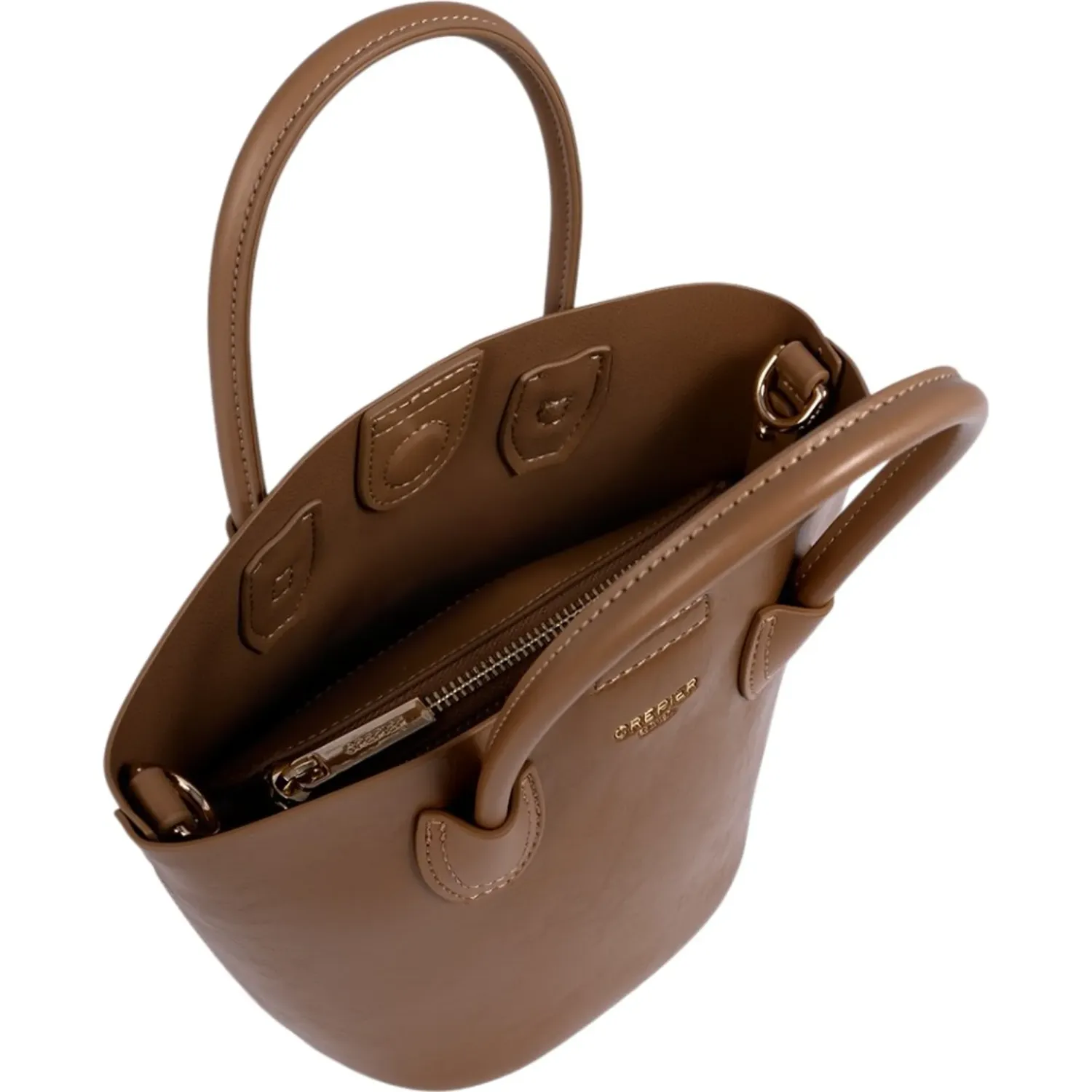 Cartera Crepier Mujer Shannon Chico color toffee | Platanitos