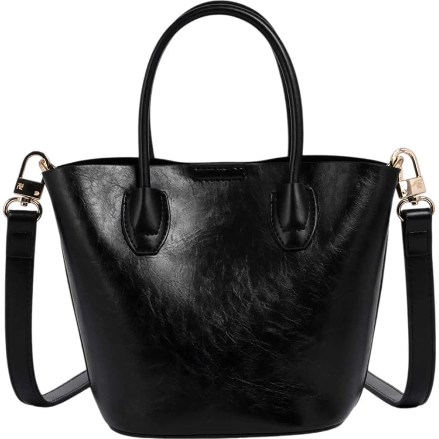 Cartera Crepier Mujer Shannon Chico color negro | Platanitos